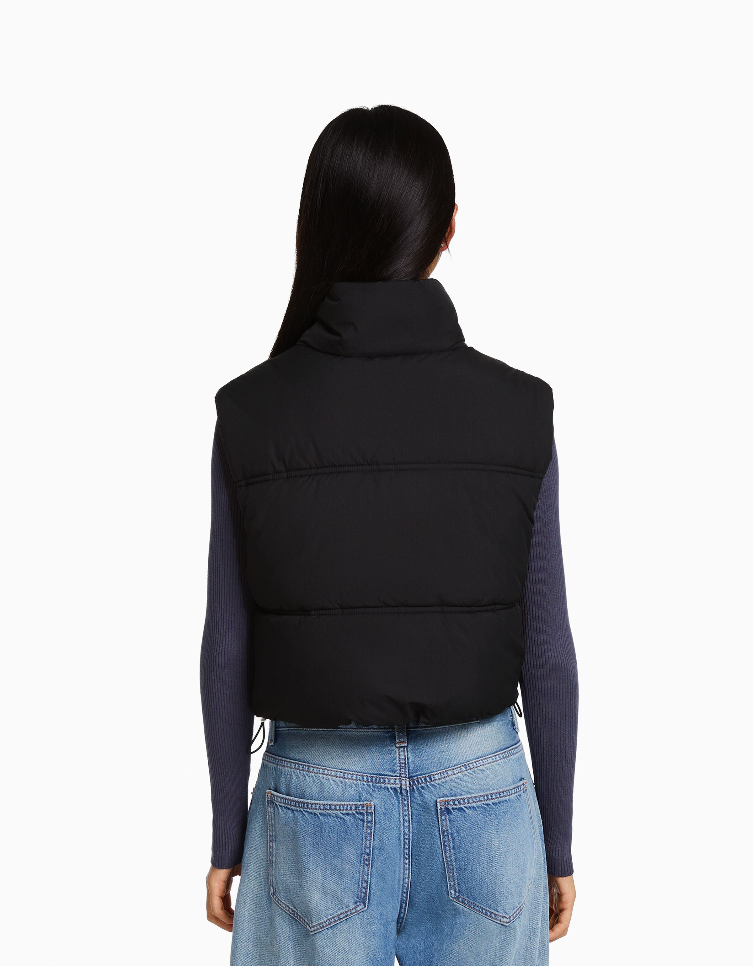 Chaleco cropped técnico