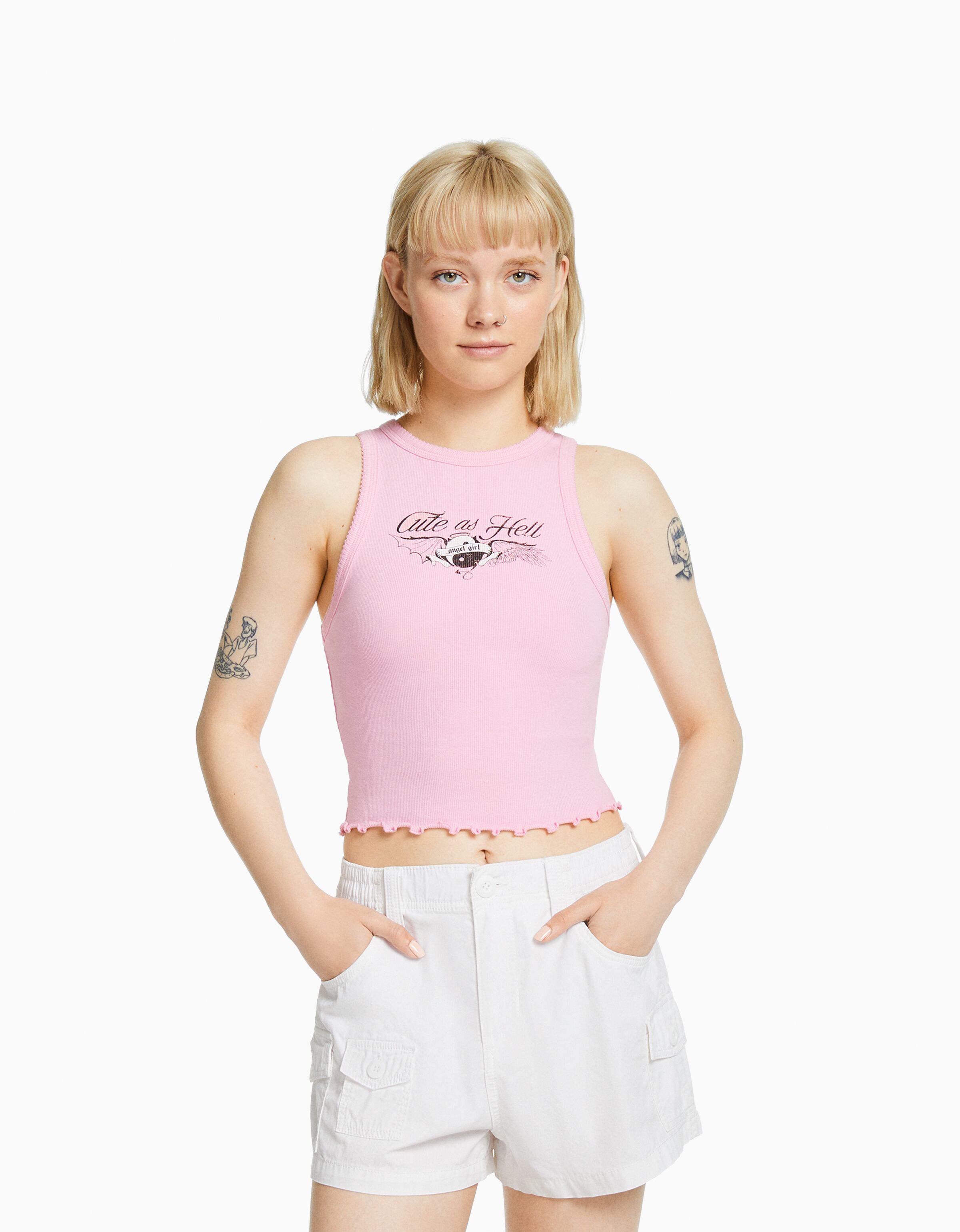 Short algodón multicargo