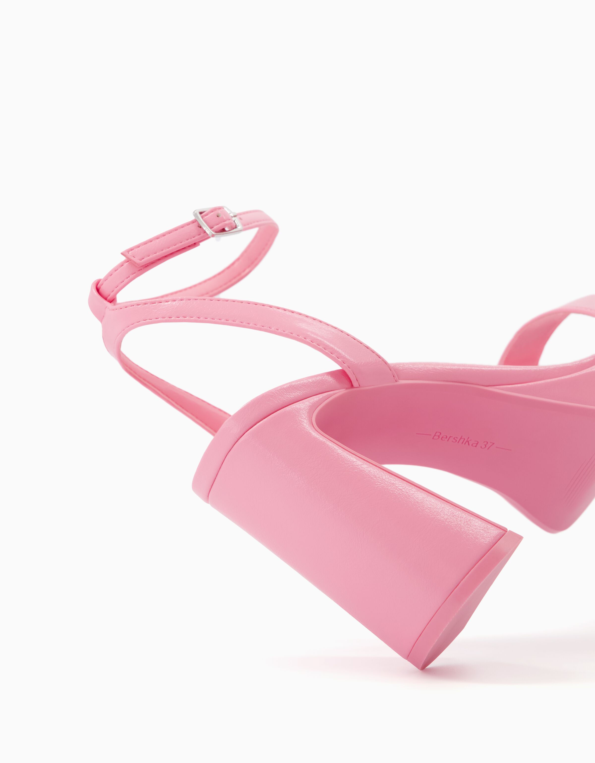 Sandalia  tacón mini plataforma pulsera