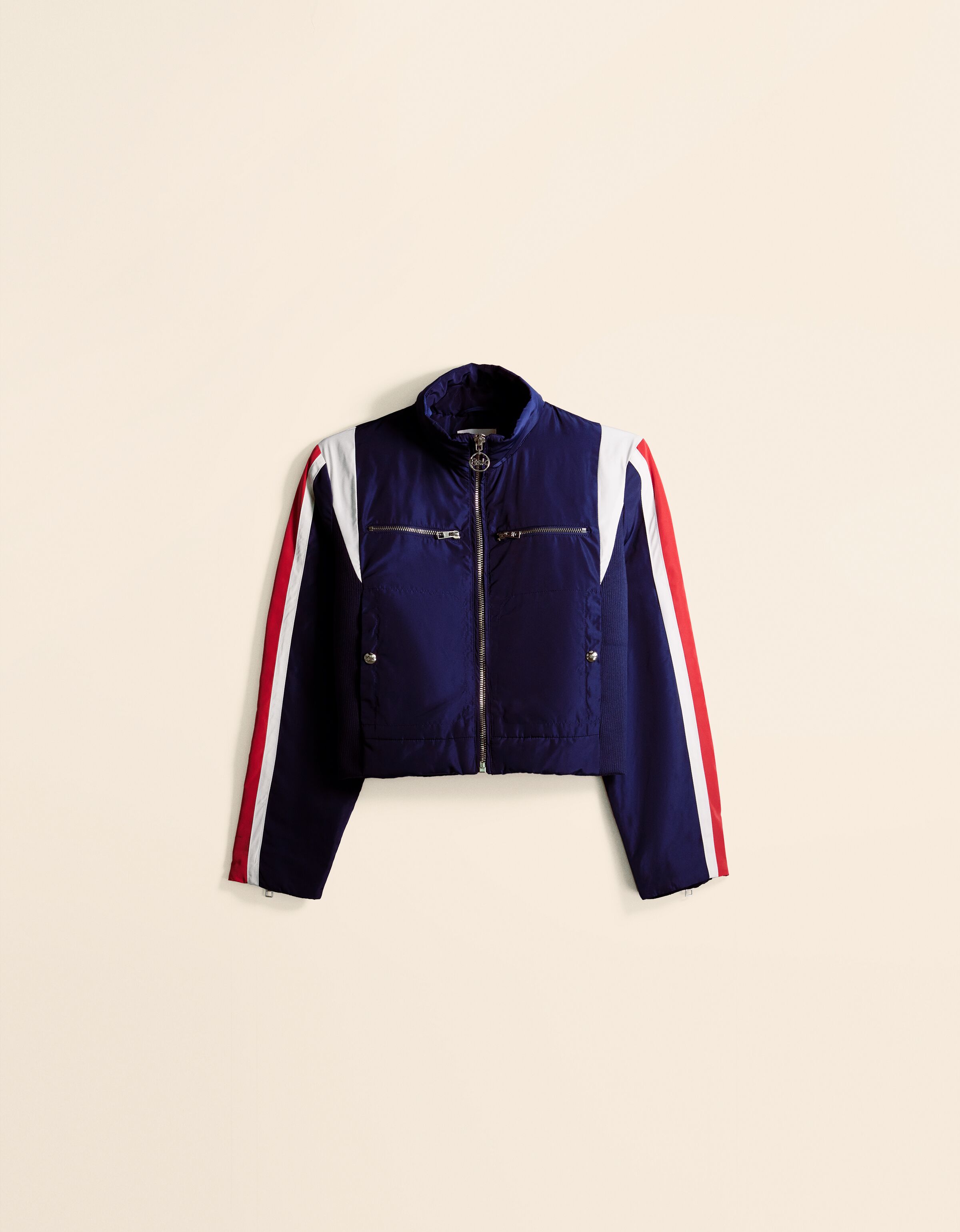 Cazadora contraste retro