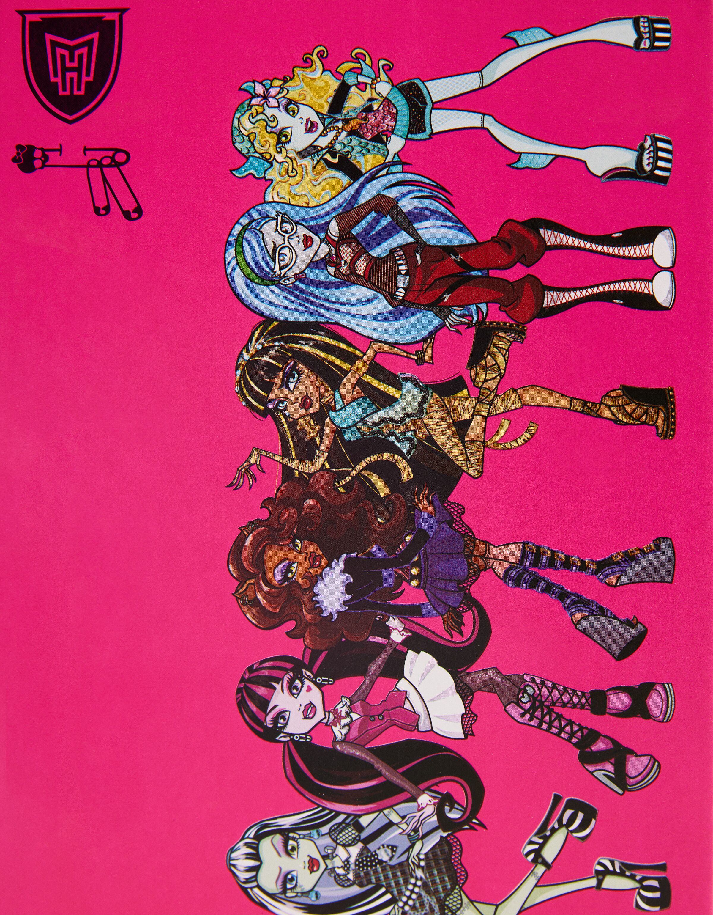 Pack 2 libretas Monster High print