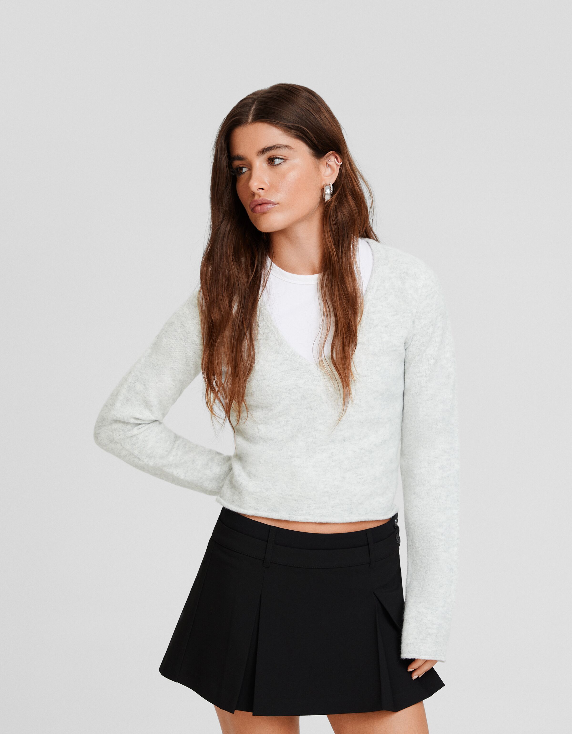 Falda pantalón tailoring tablas