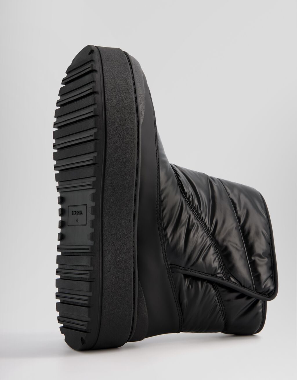 Botines plataforma acolchados