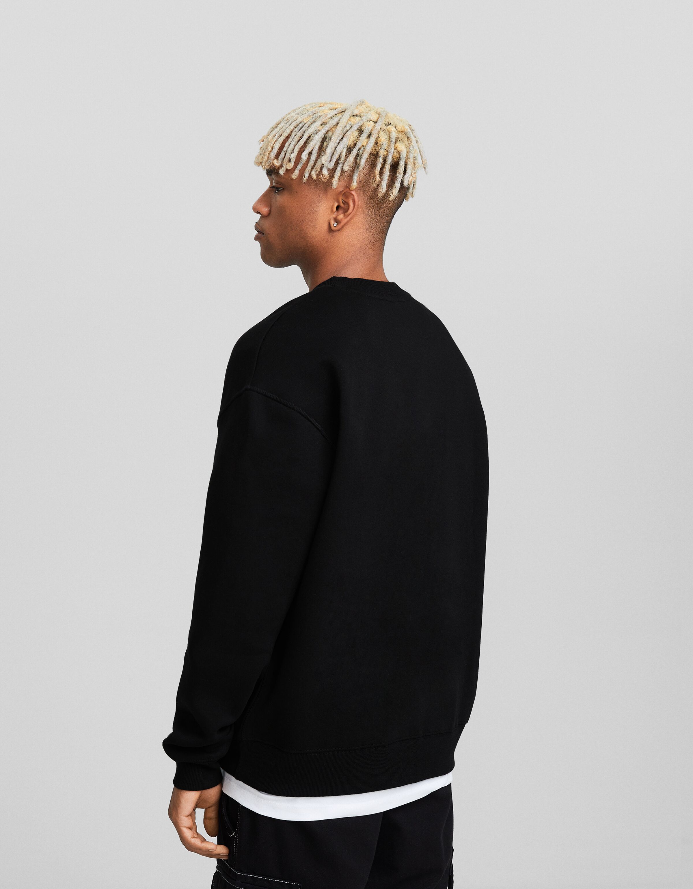 Sudadera Muhammad Ali cuello redondo print