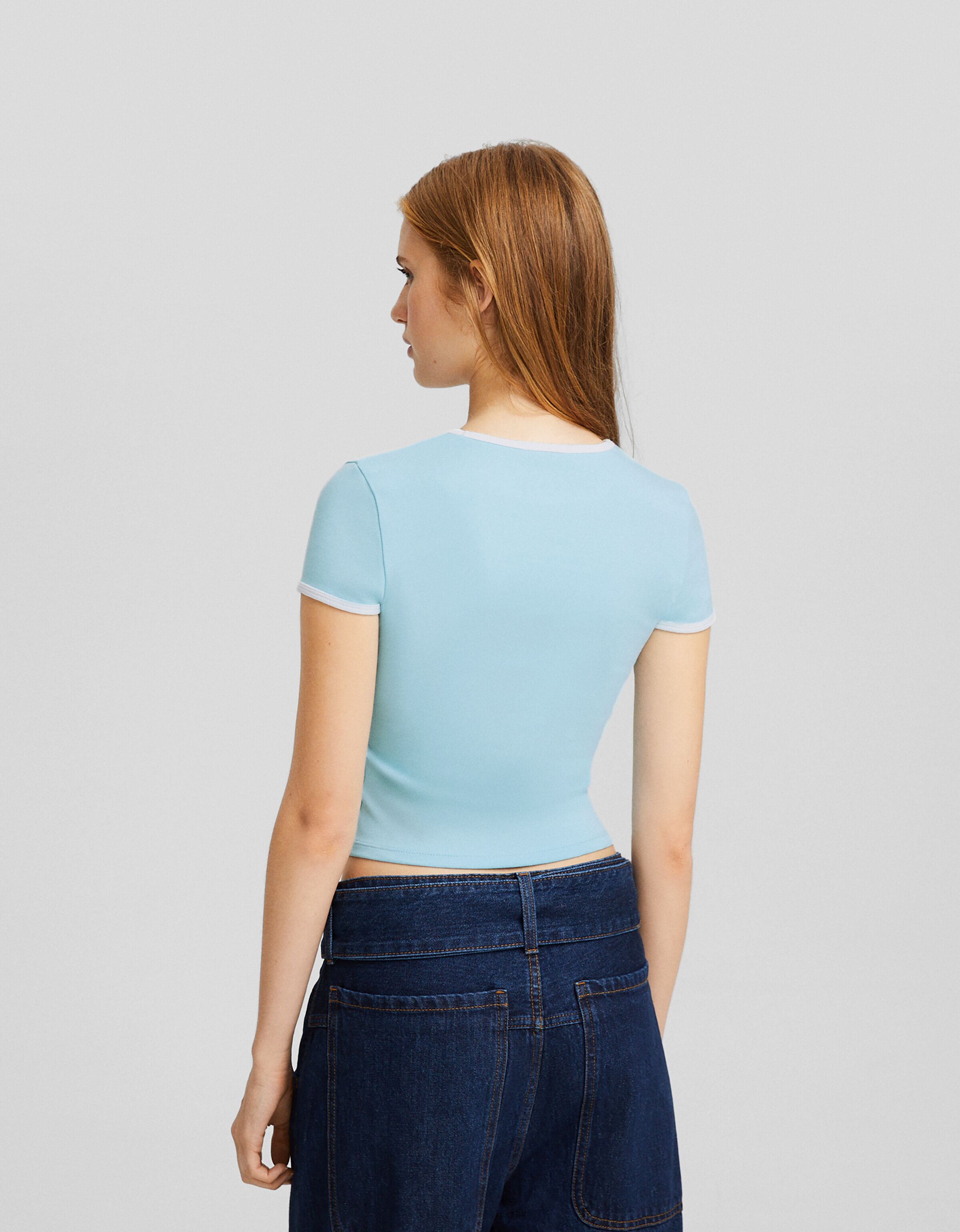 Camiseta manga corta print