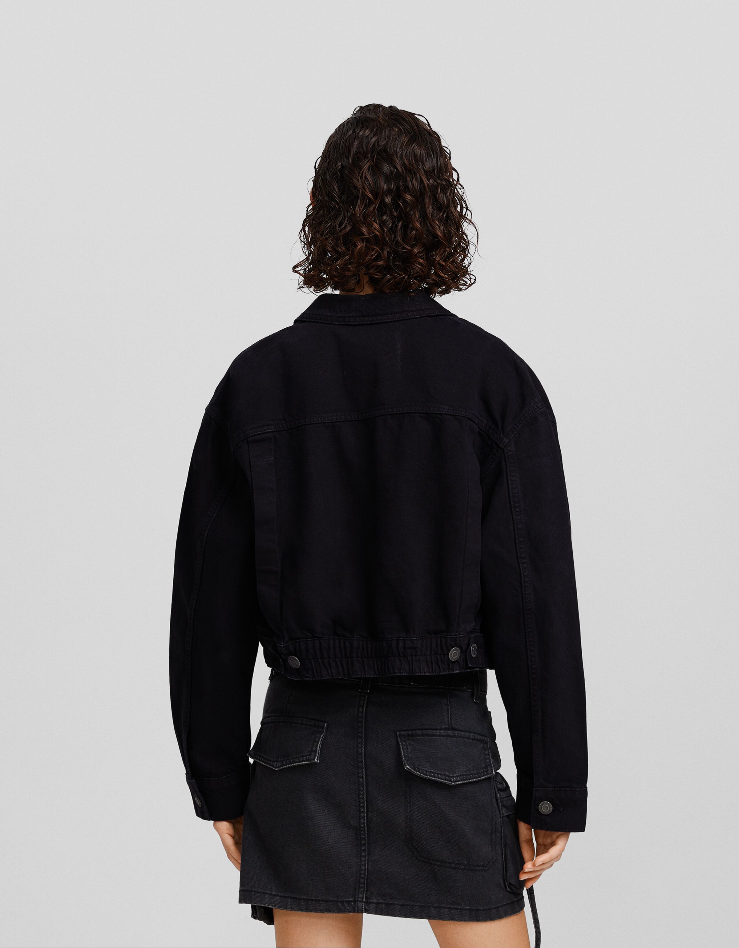 Cazadora algodón bolsillos