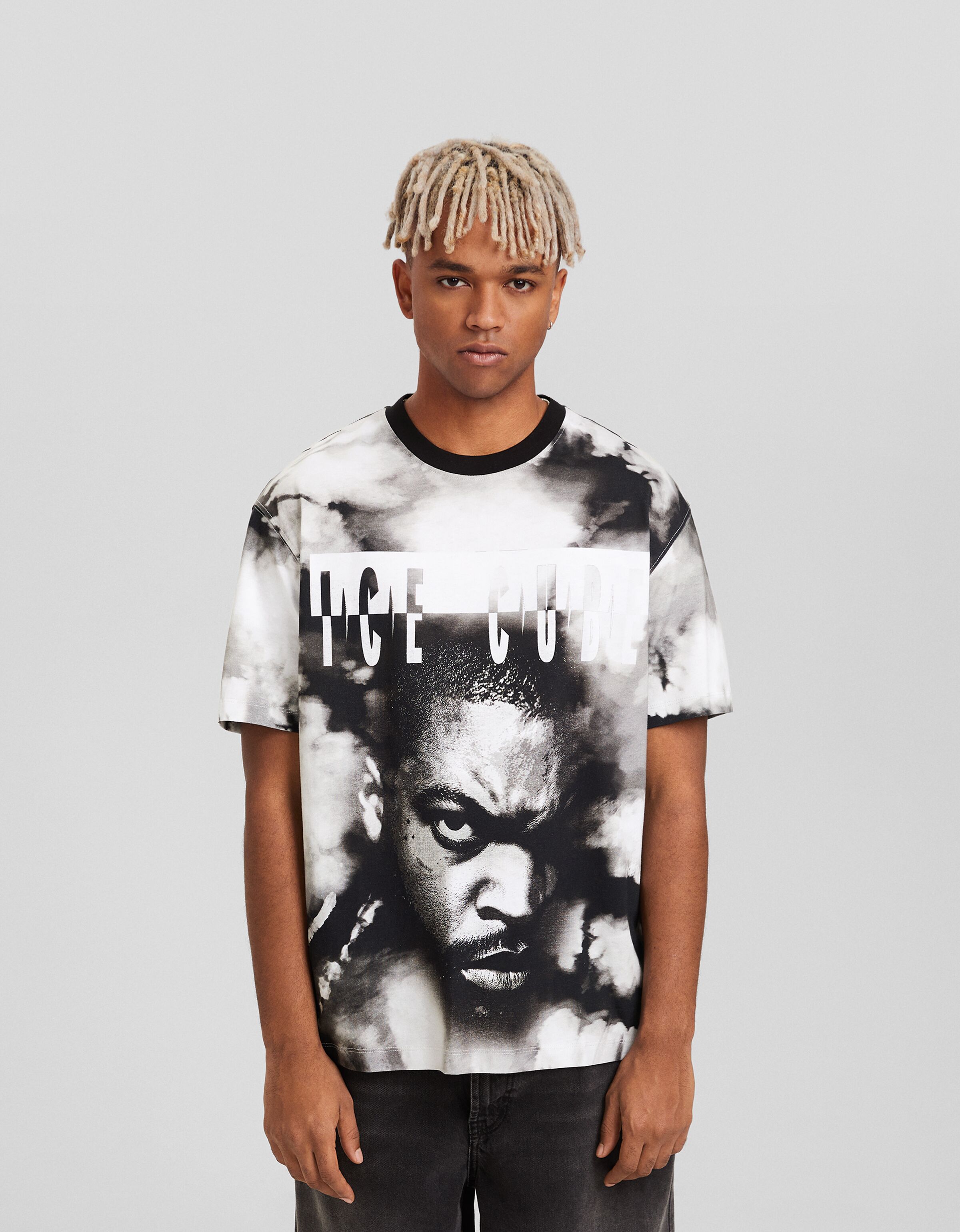 Camiseta Ice Cube manga corta print