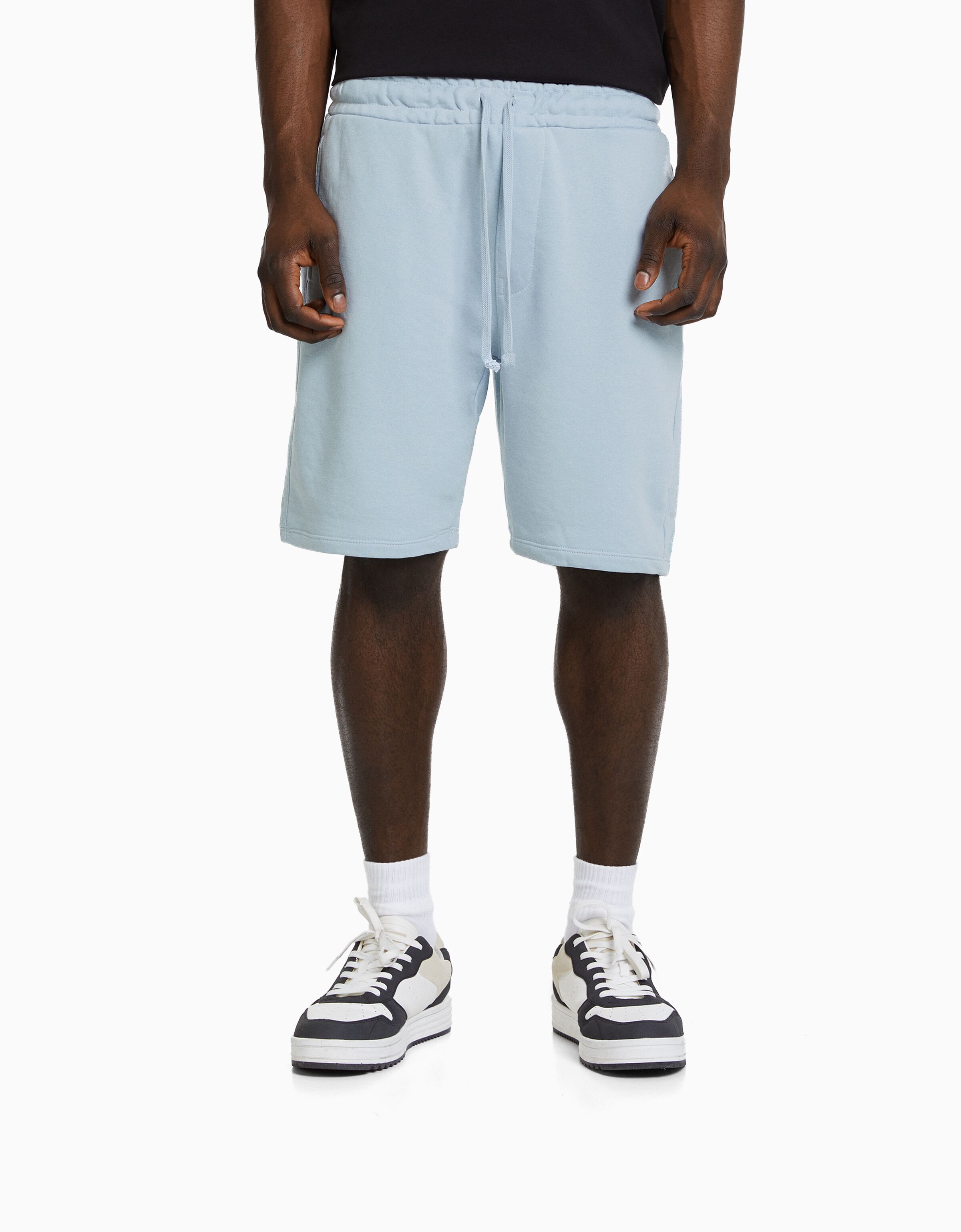 Bermuda básica felpa