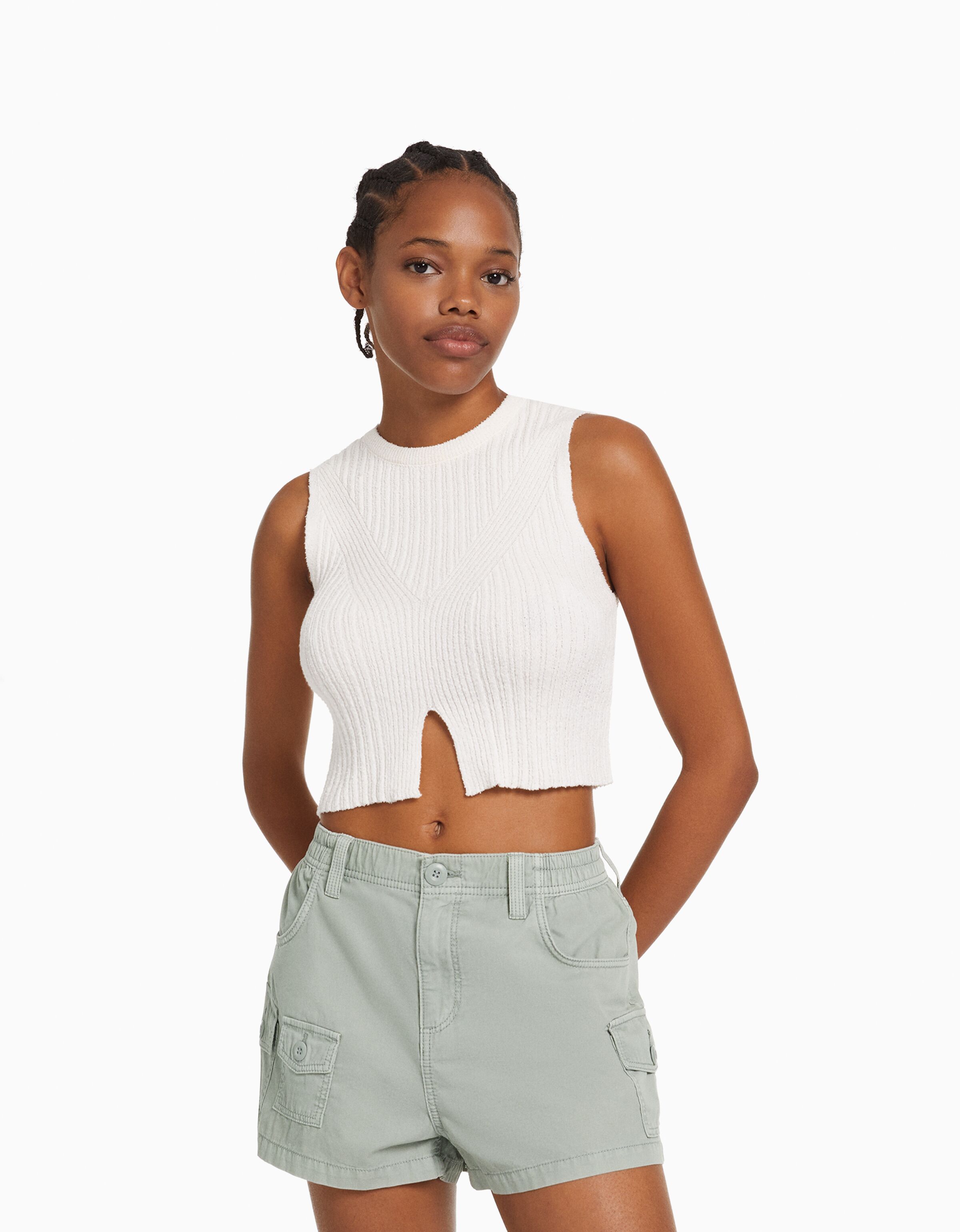 Short algodón multicargo