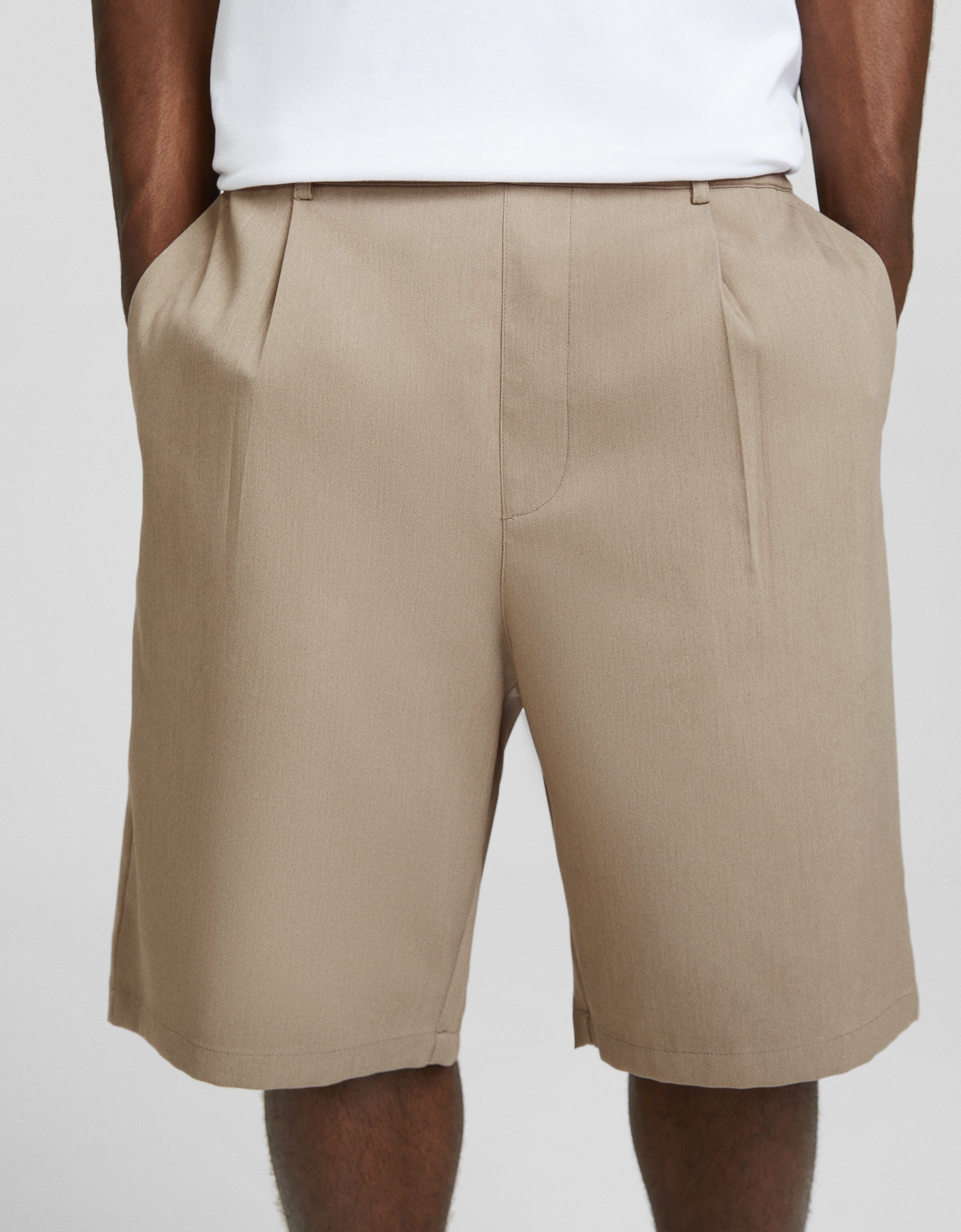 Bermuda wide leg tailoring