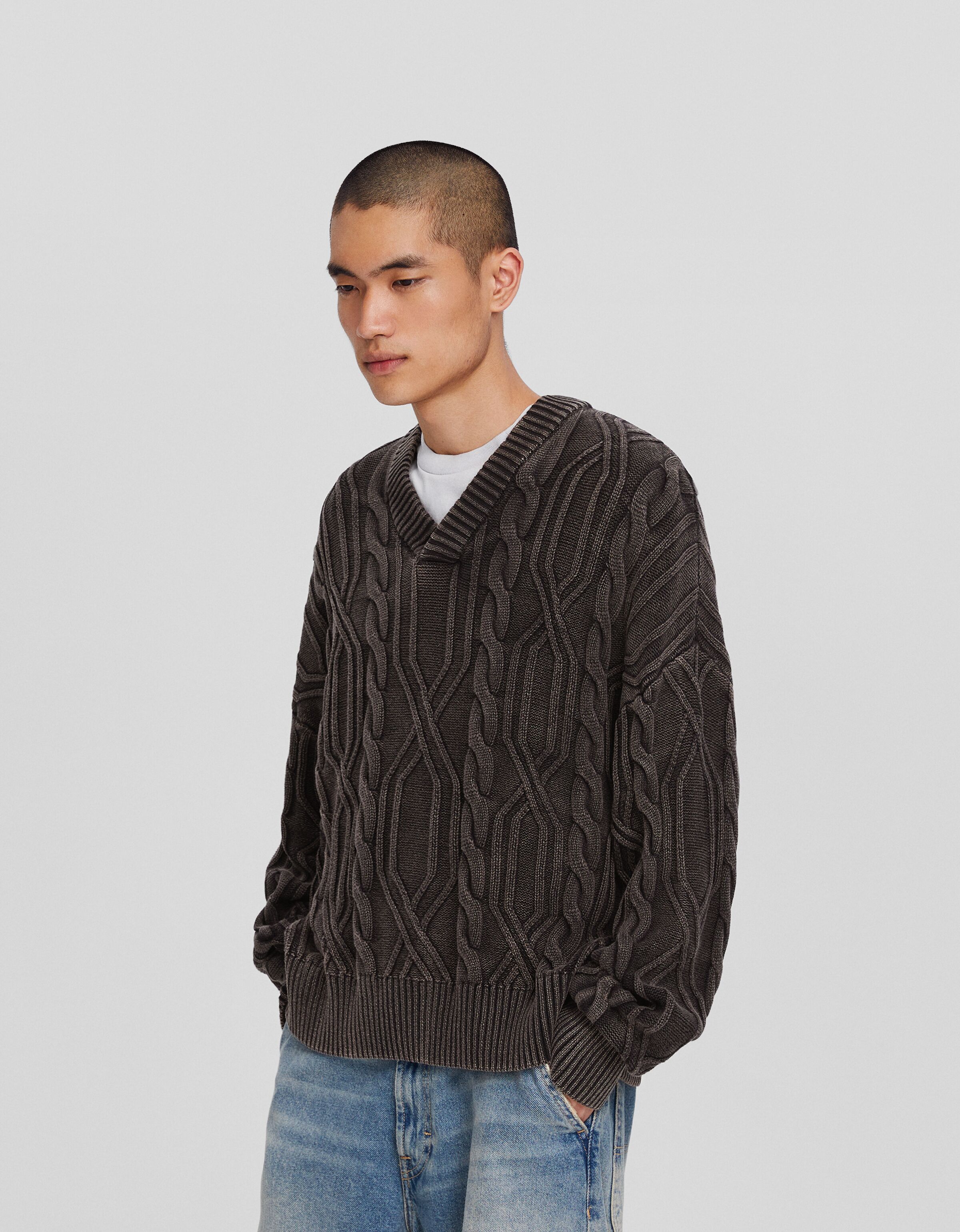 Jersey Generation Bershka trenzas oversize