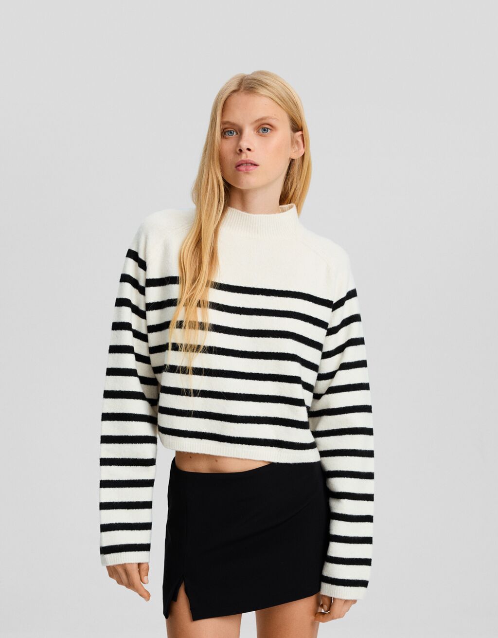 Jersey cuello perkins boxy fit