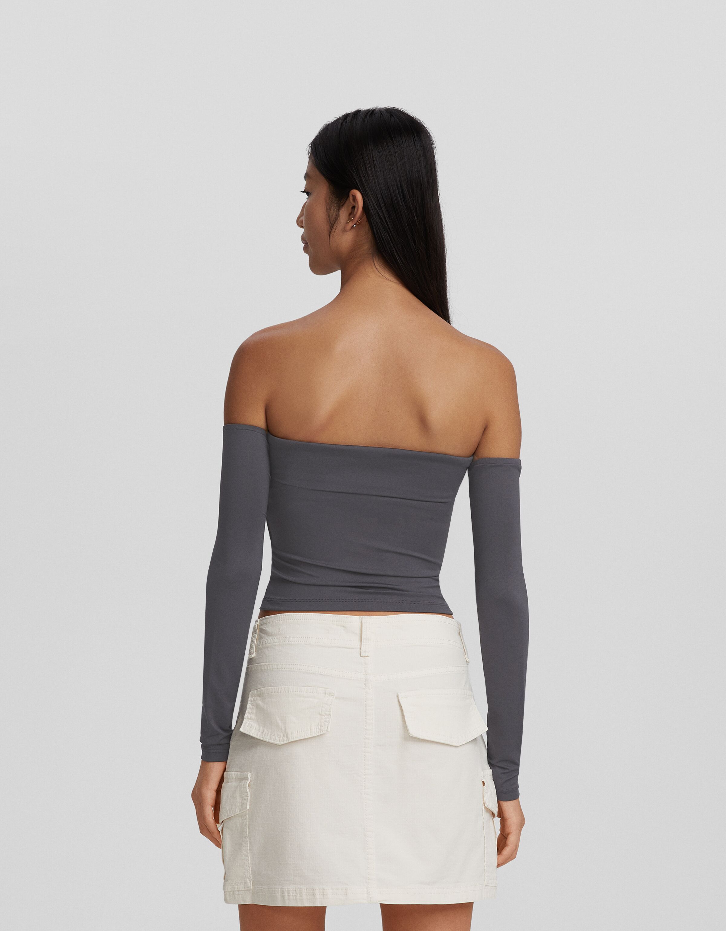 Camiseta Nirvana manga larga print