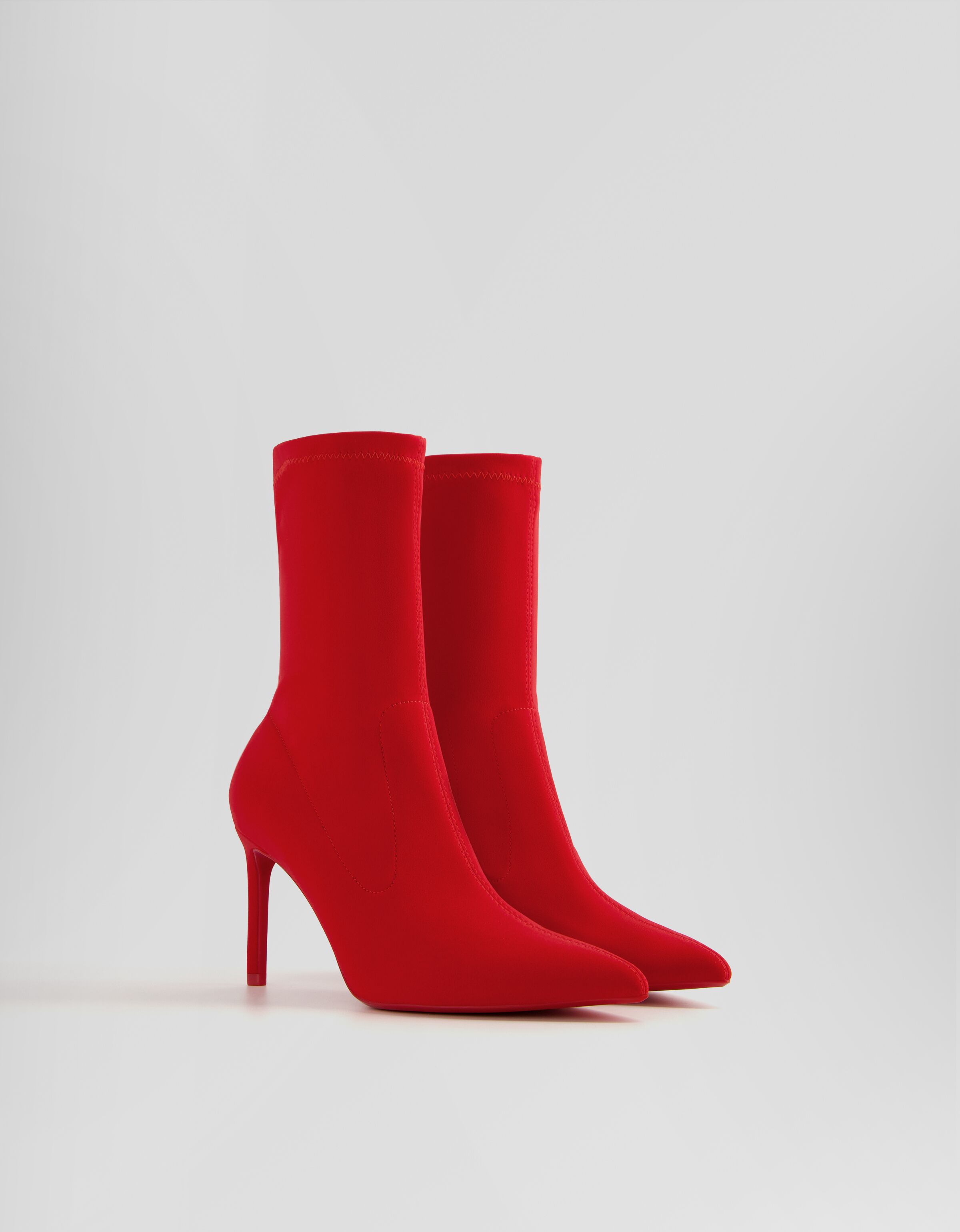 Botines tacón ajustados