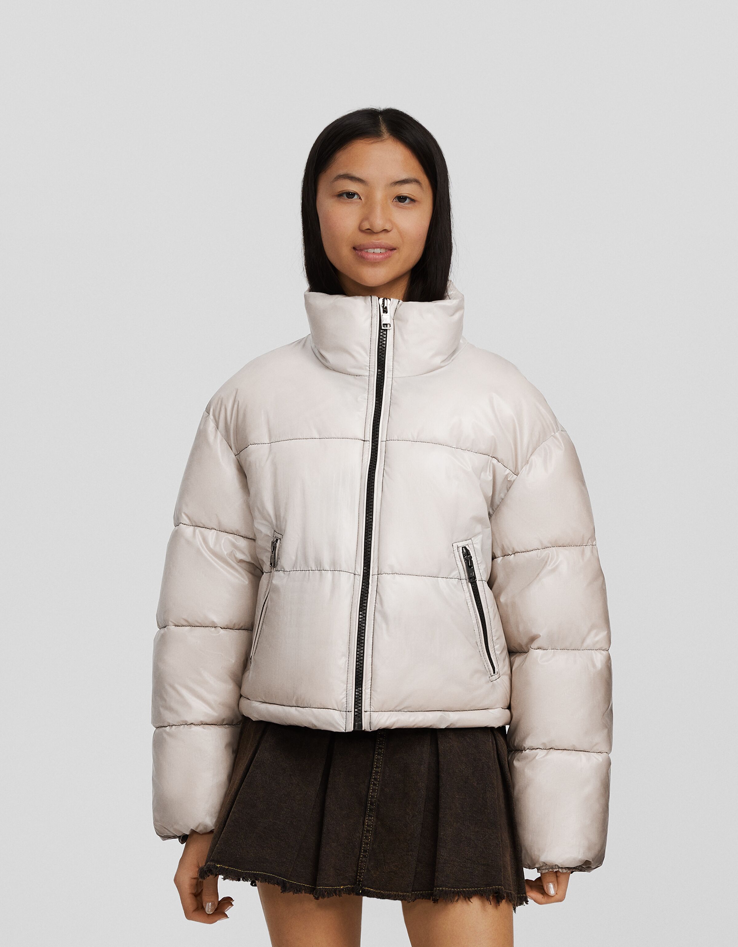 Cazadora acolchada termosensible