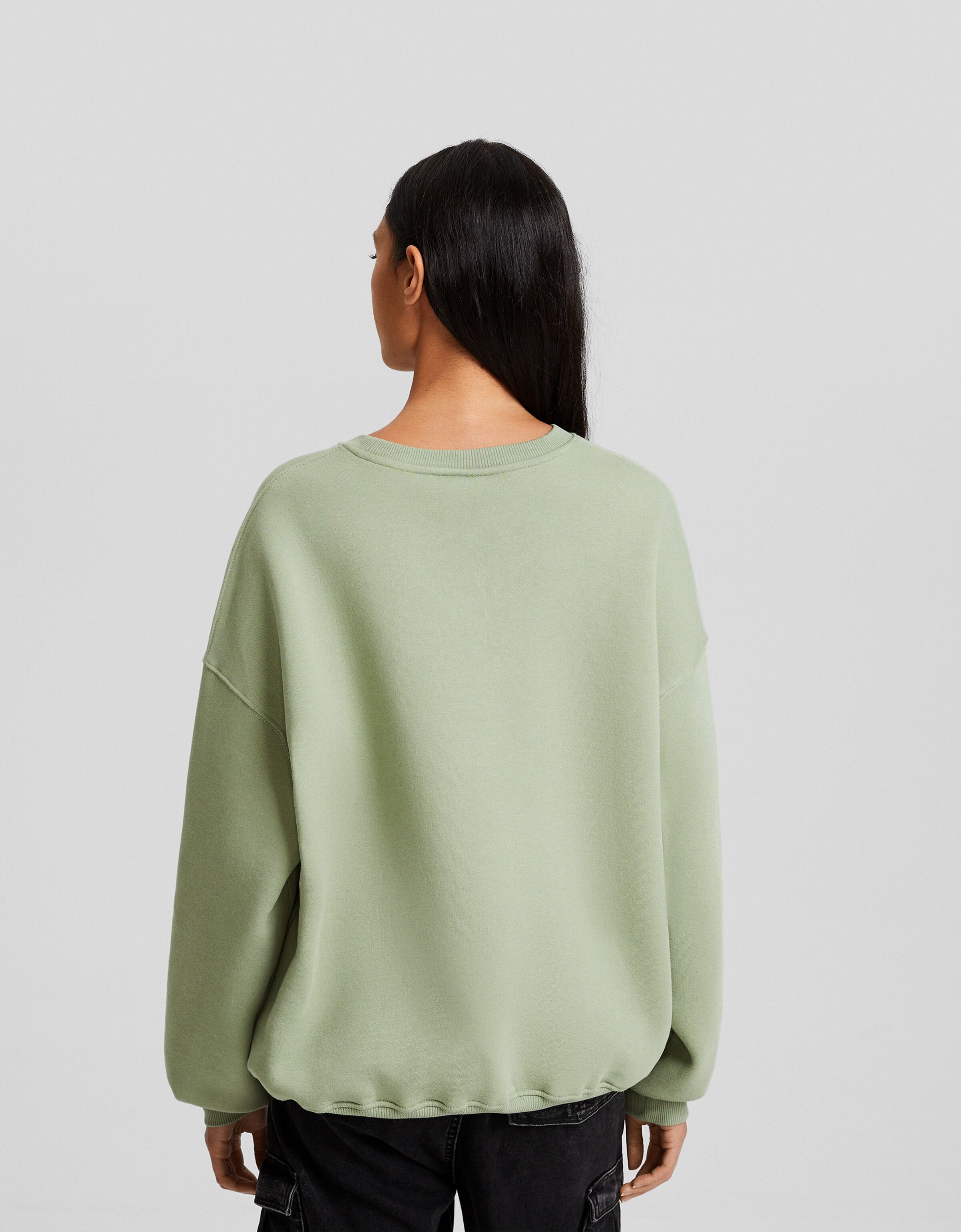 Sudadera oversize print