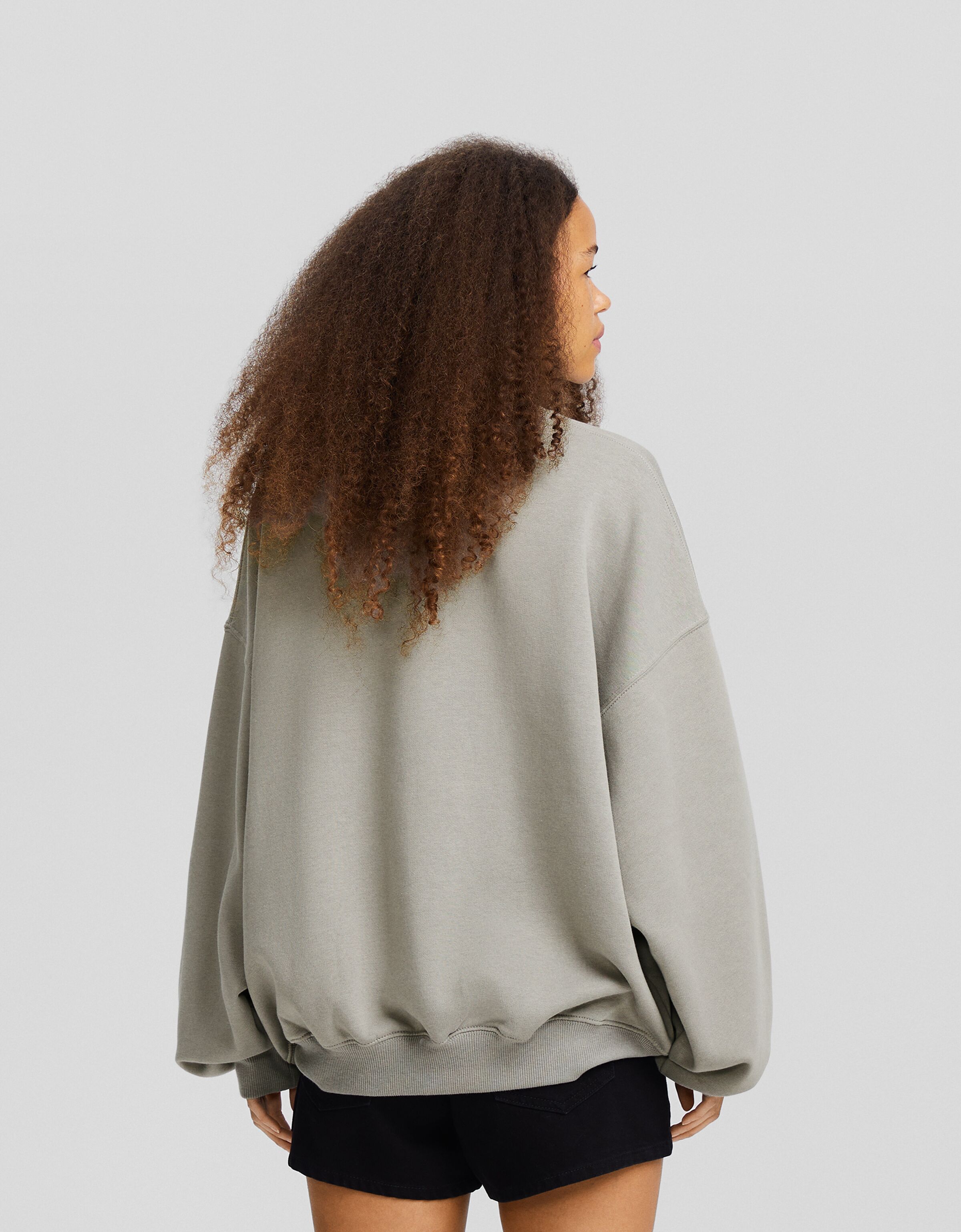 Sudadera oversize print