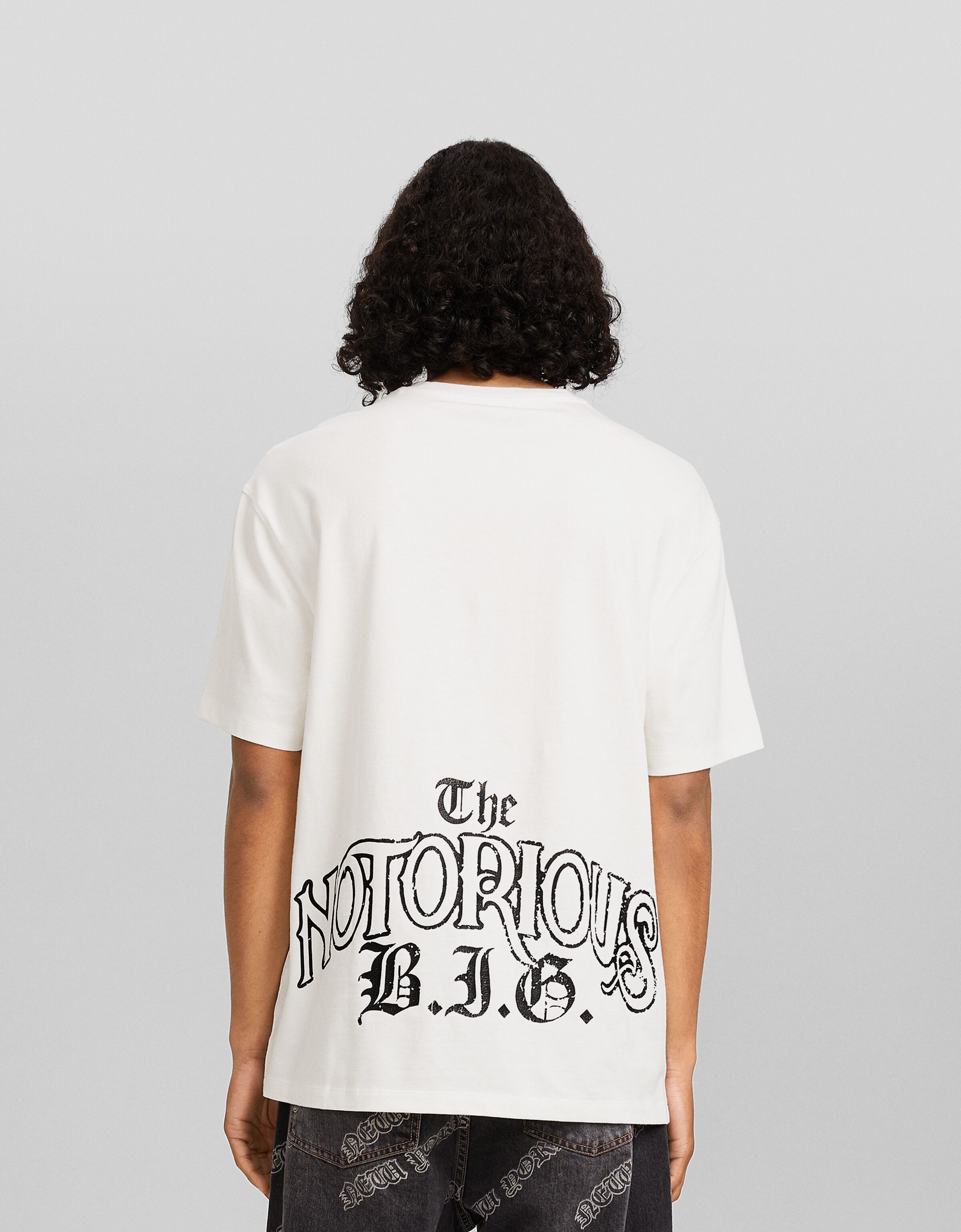Camiseta The Notorious B.I.G. manga corta print