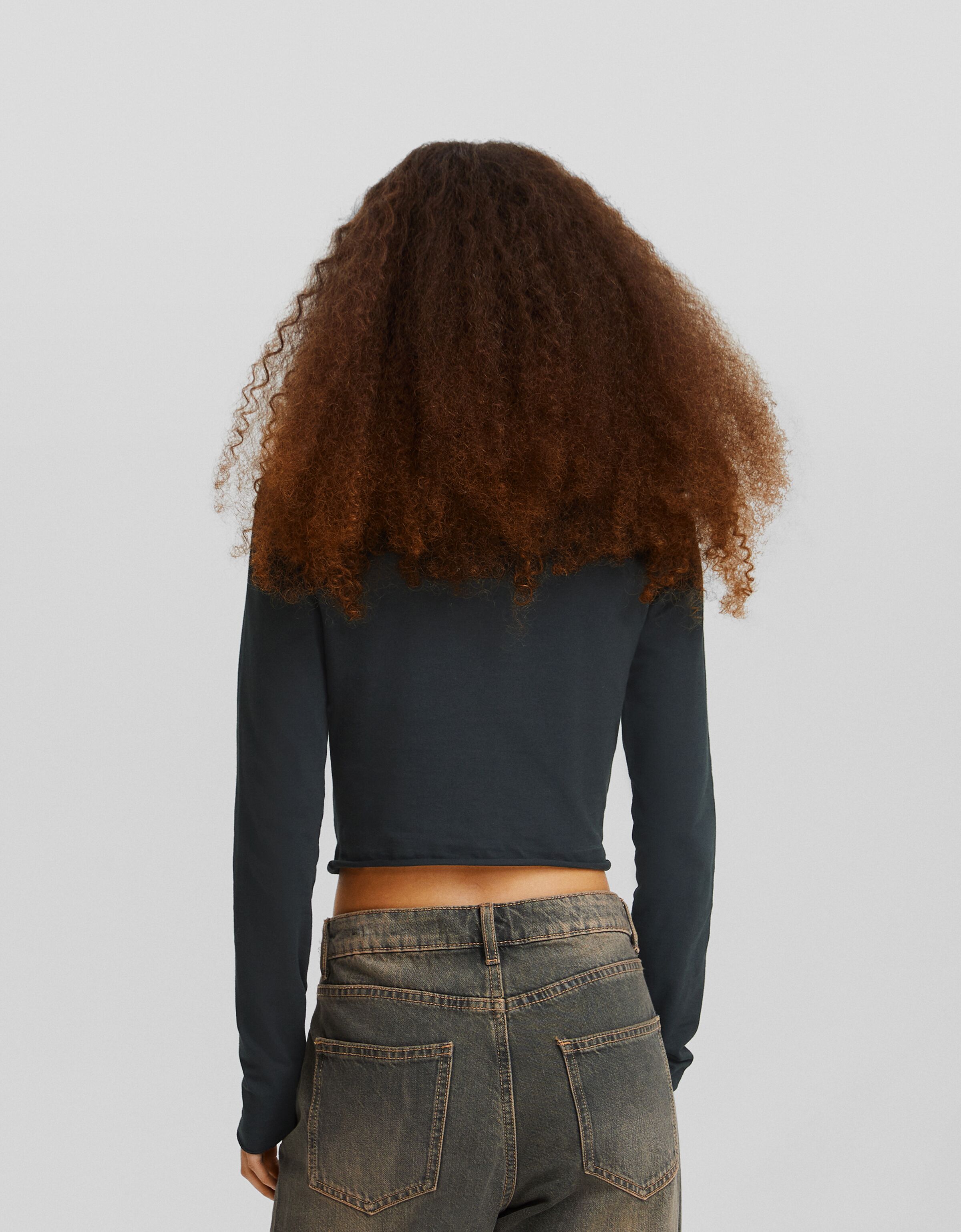 Camiseta manga larga print