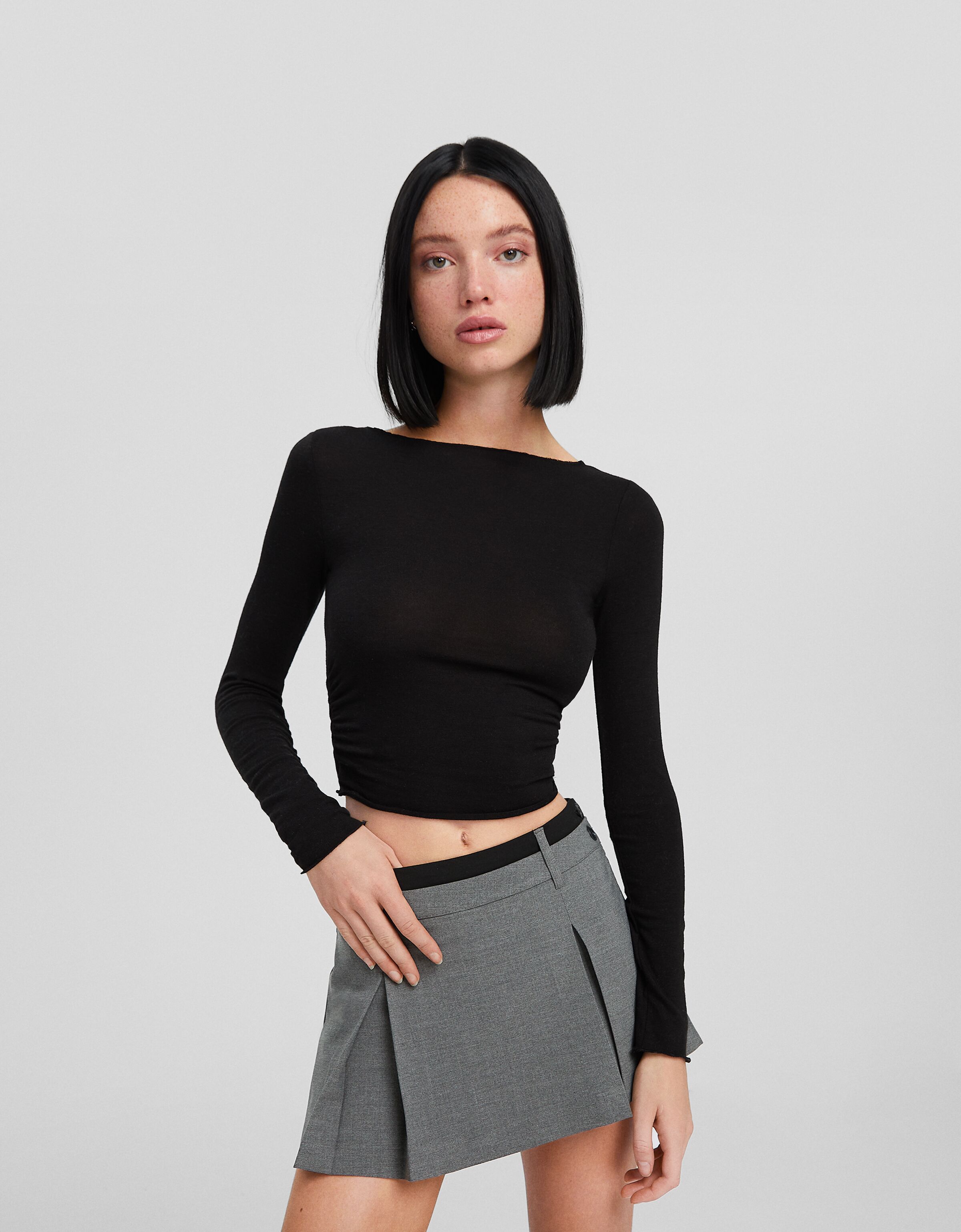 Falda pantalón tailoring tablas