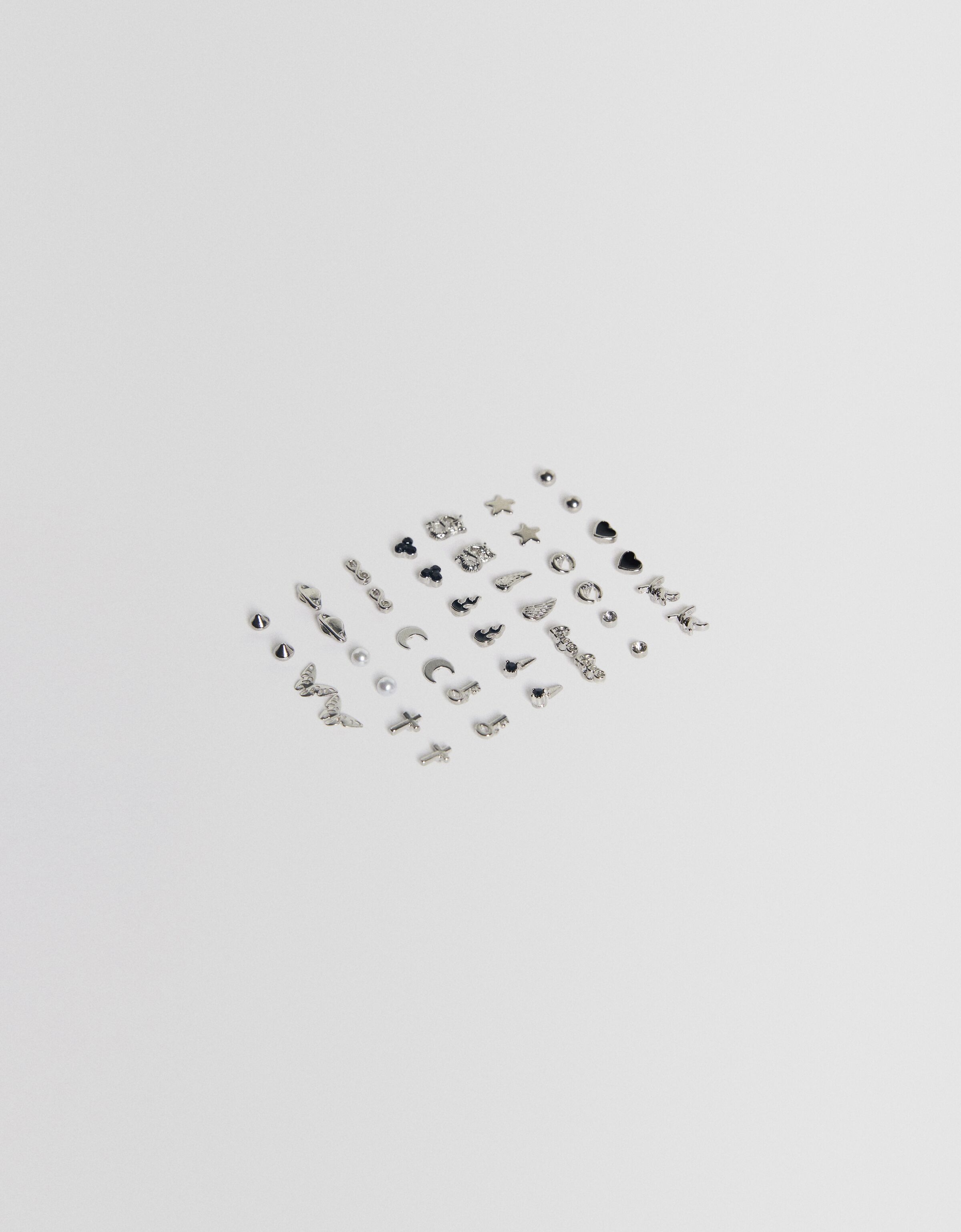 Set 20 pendientes esmalte