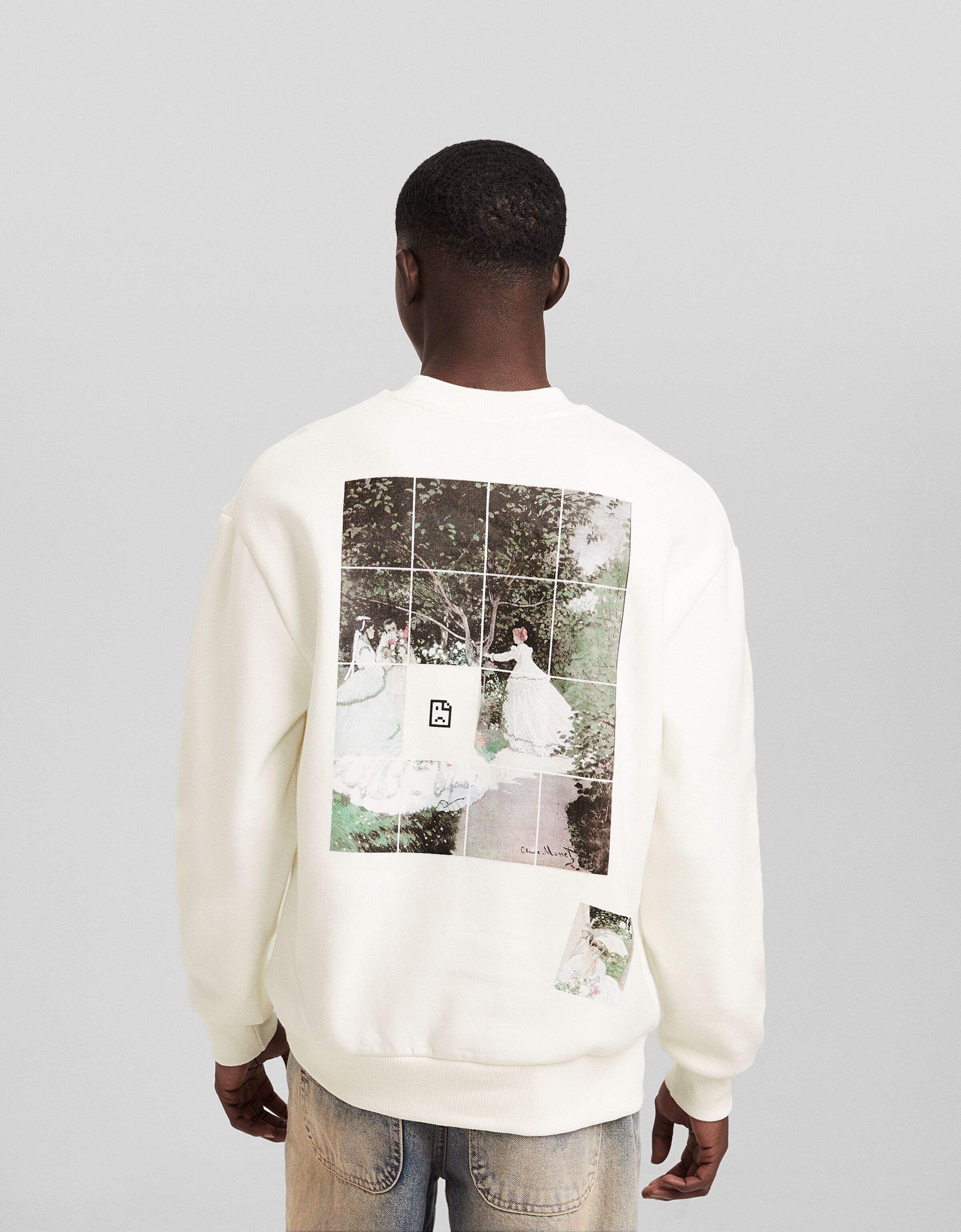 Sudadera Claude Monet print