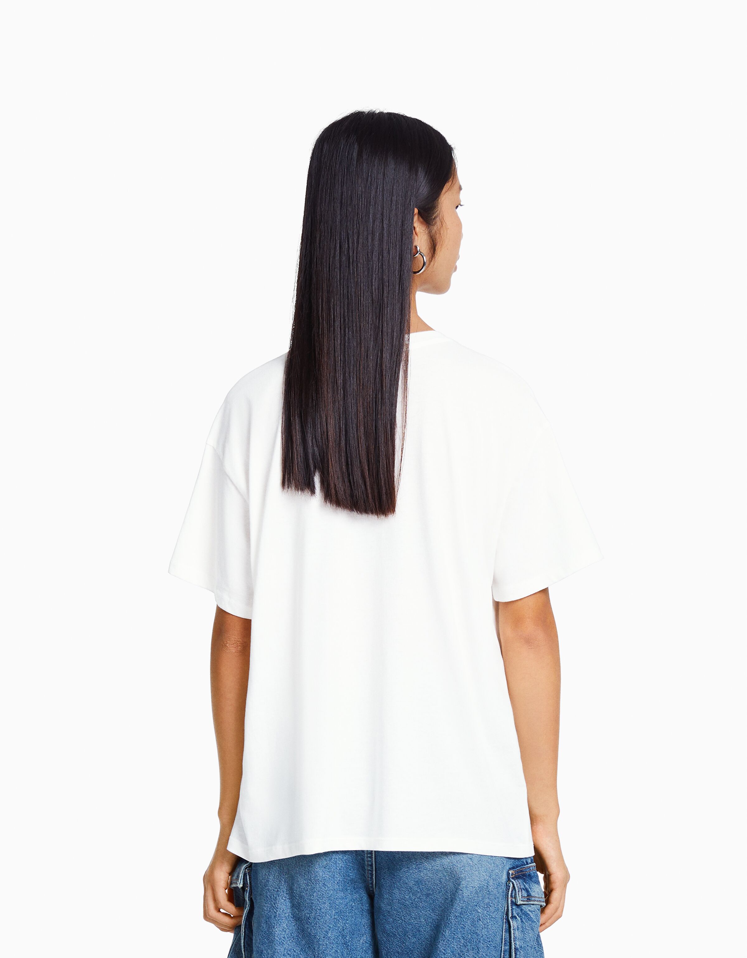 Camiseta manga corta print