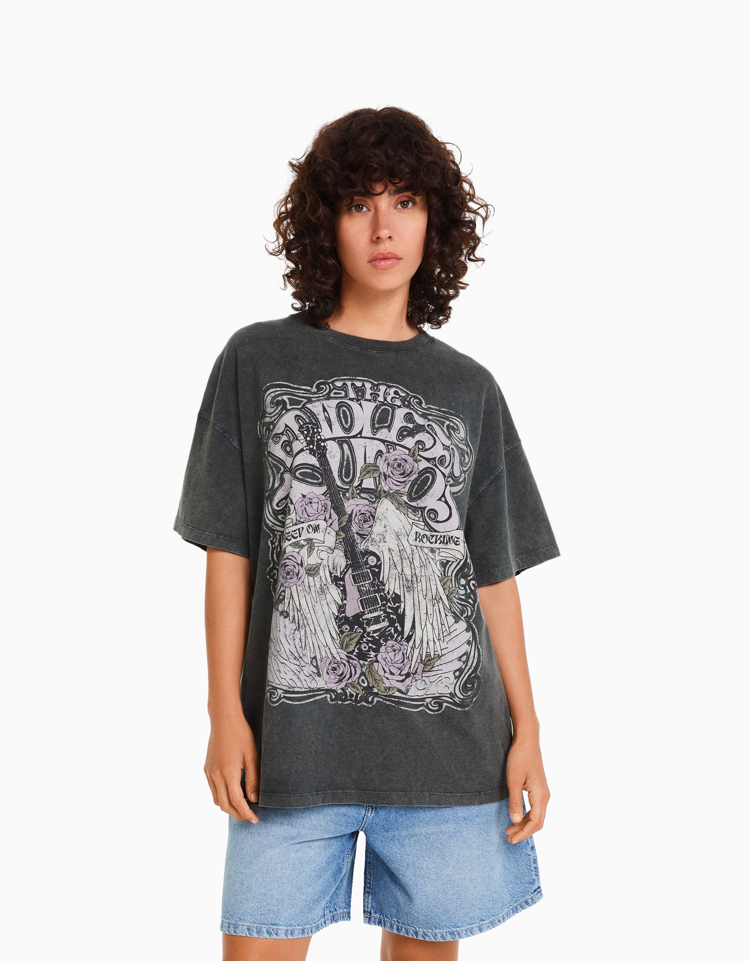 Camiseta manga corta print