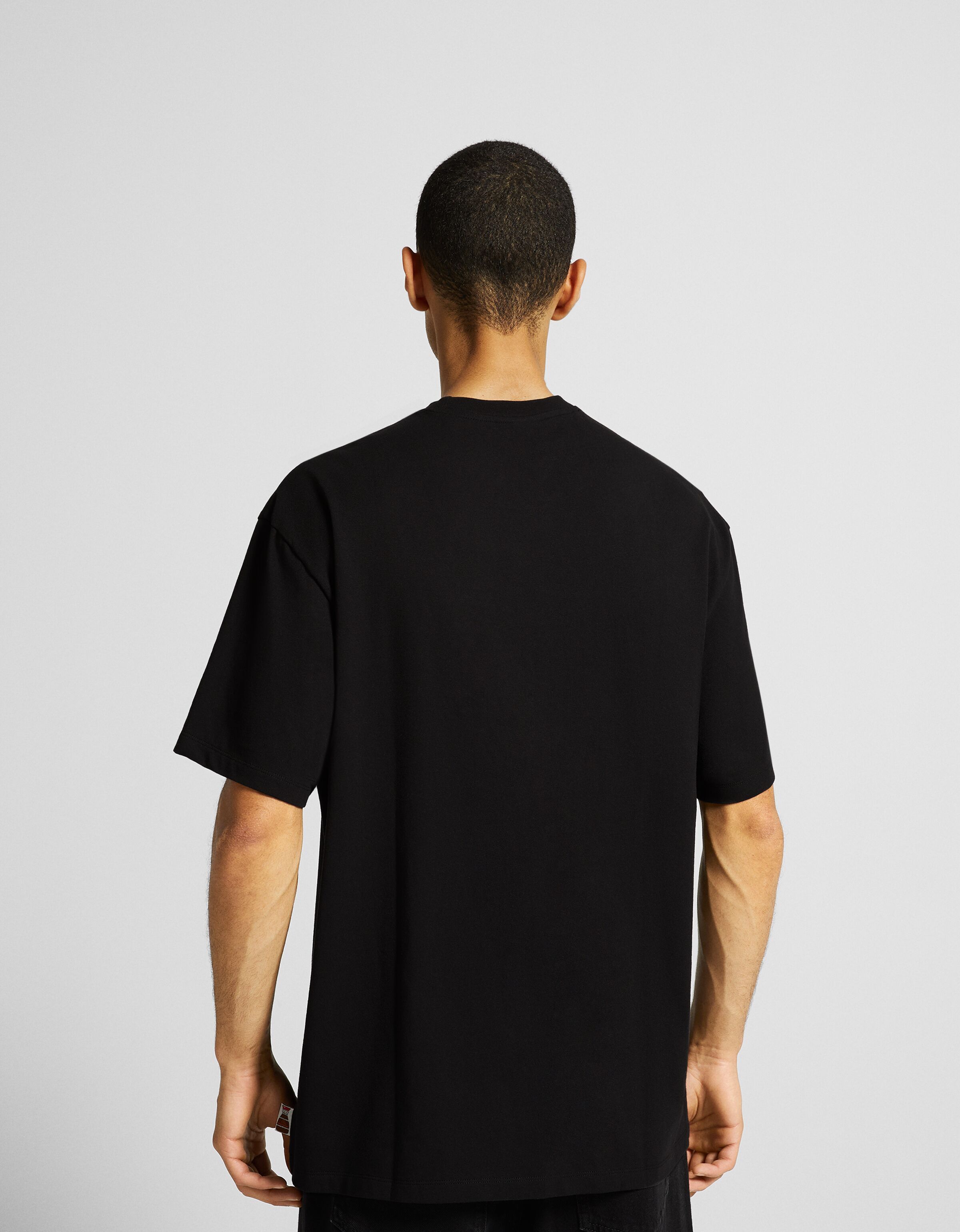 Camiseta Kikkoman manga corta boxy fit print