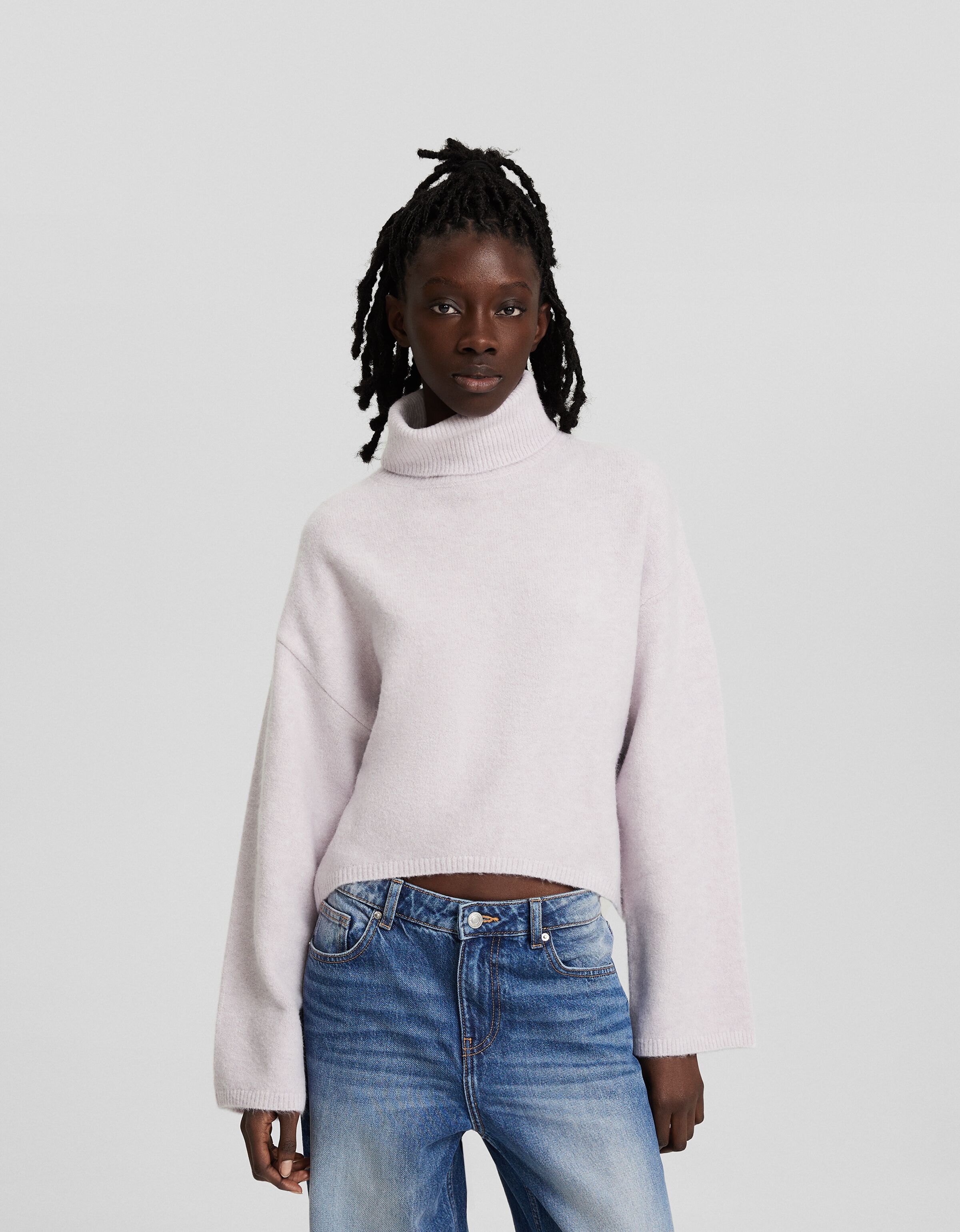 Jersey cuello subido