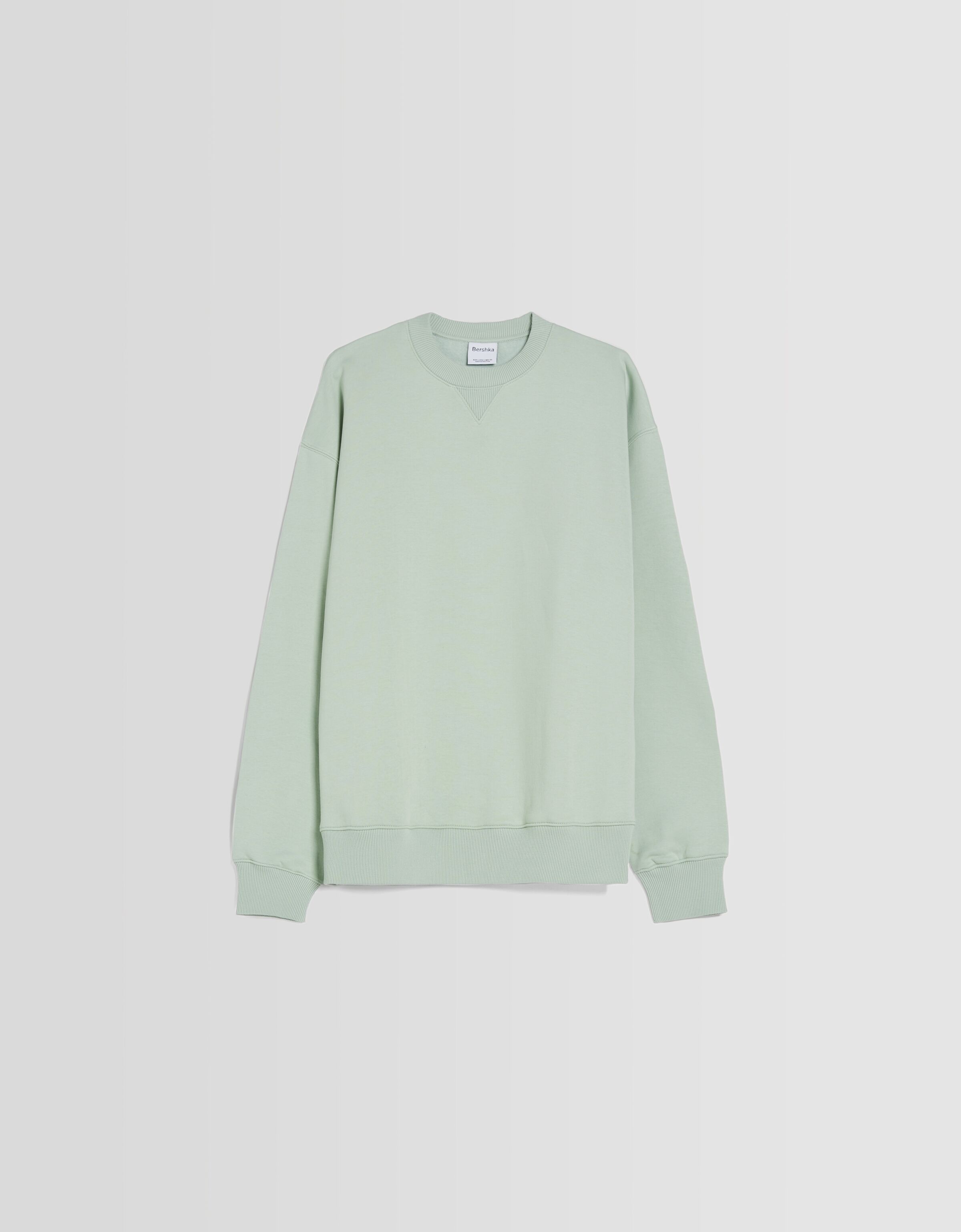 Sudadera cuello redondo