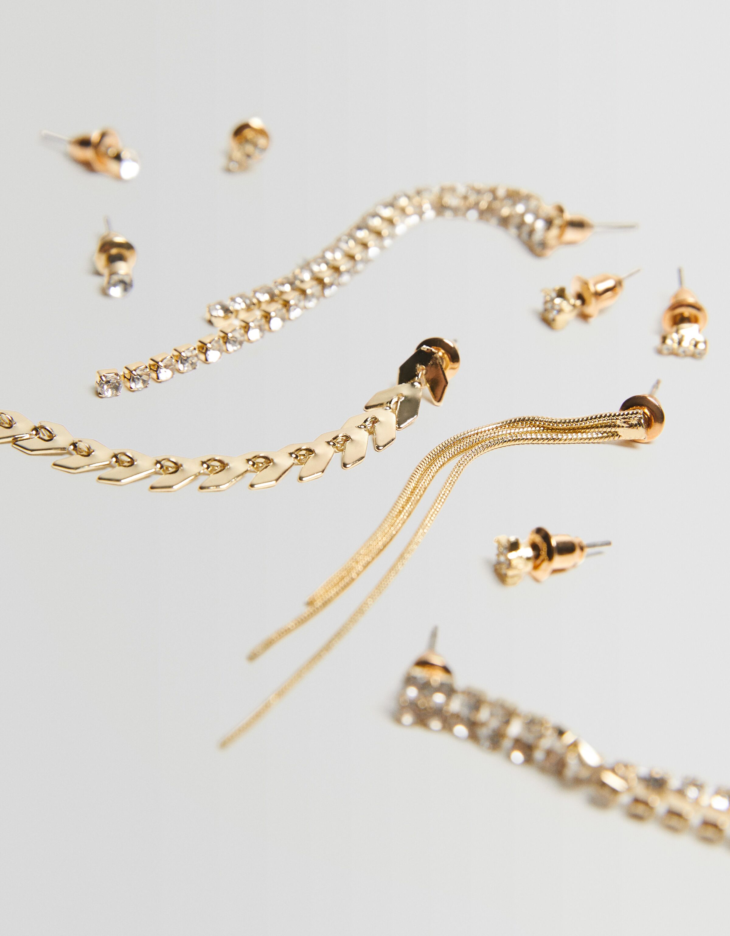 Set 6 pendientes cascadas