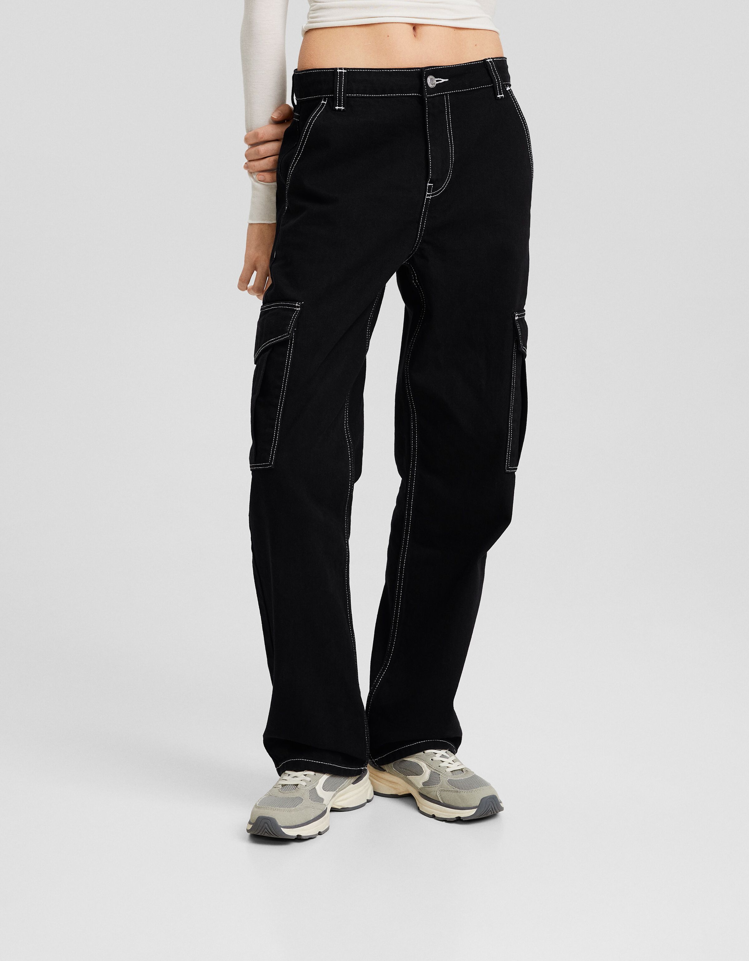 Jeans straight cargo