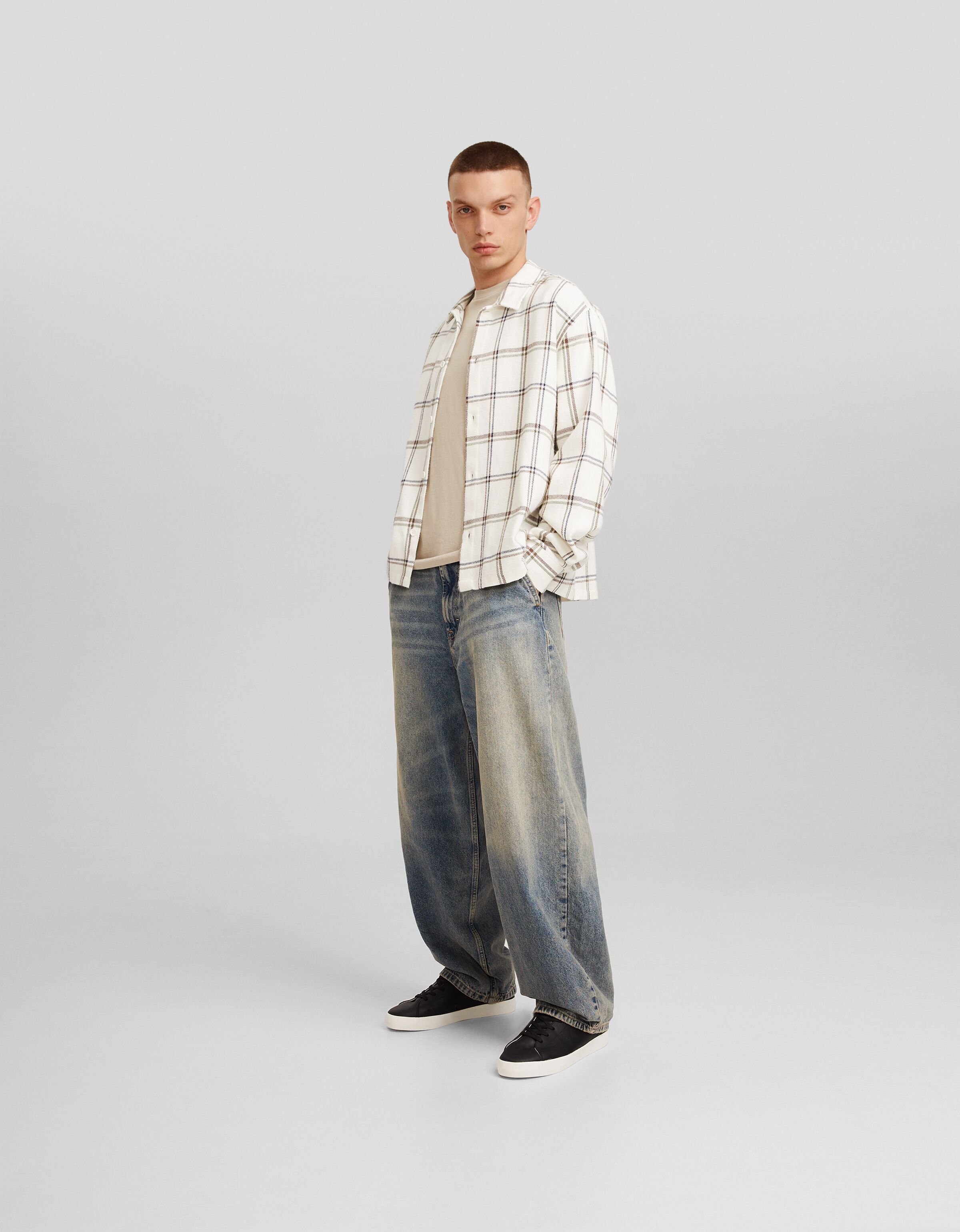 Zapatillas combinadas hombre