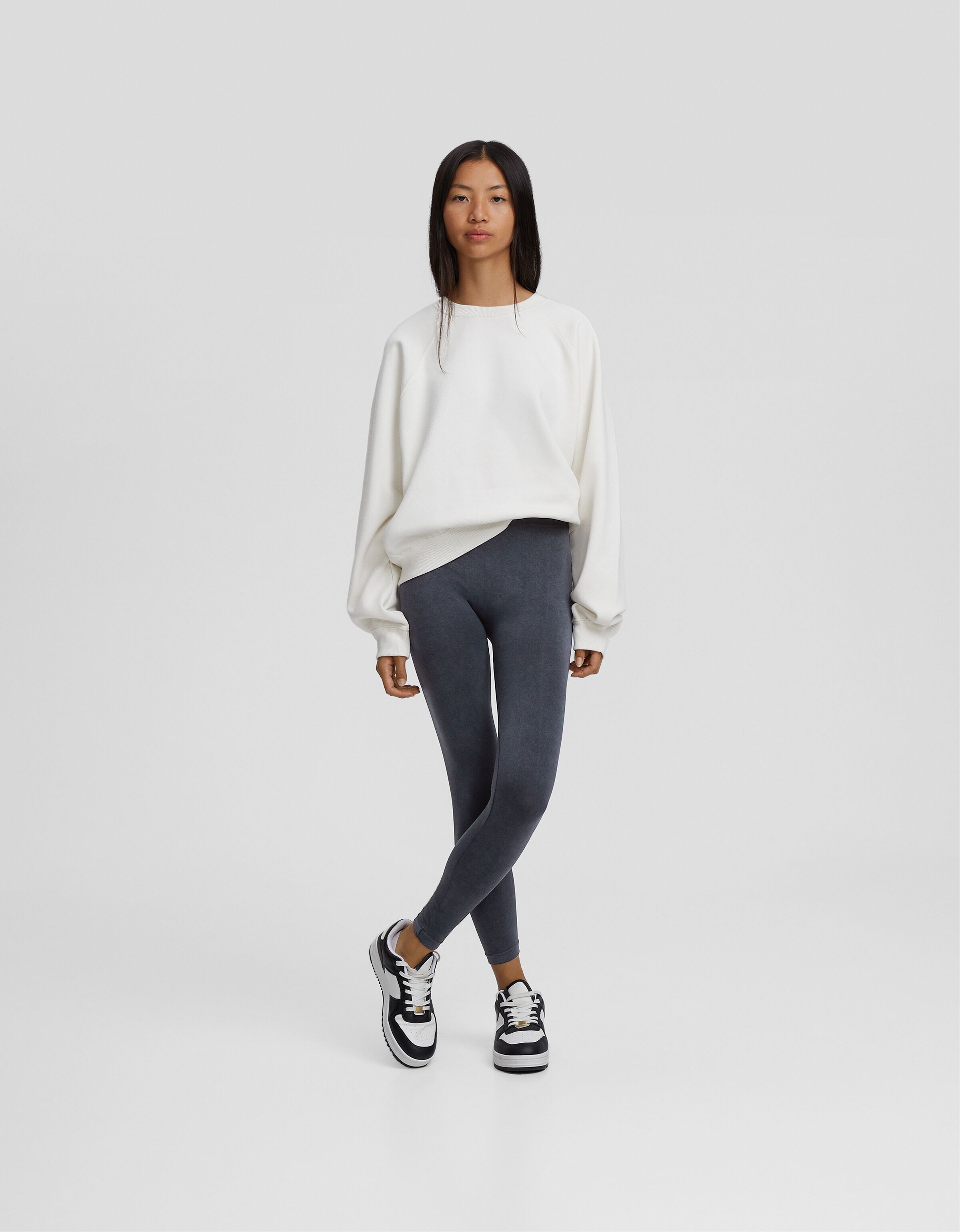 Leggings seamless efecto lavado