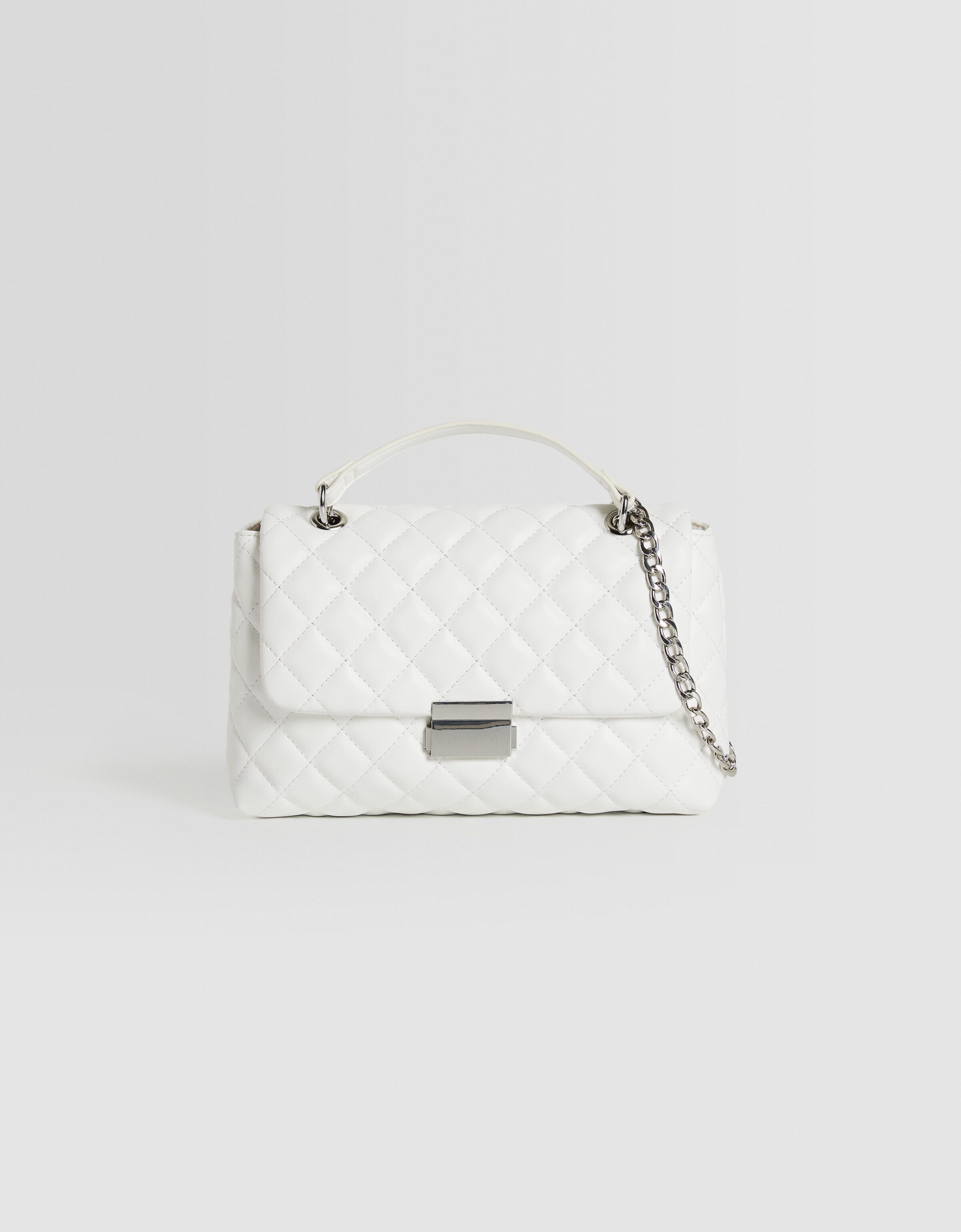 Bolso bandolera acolchado cadena