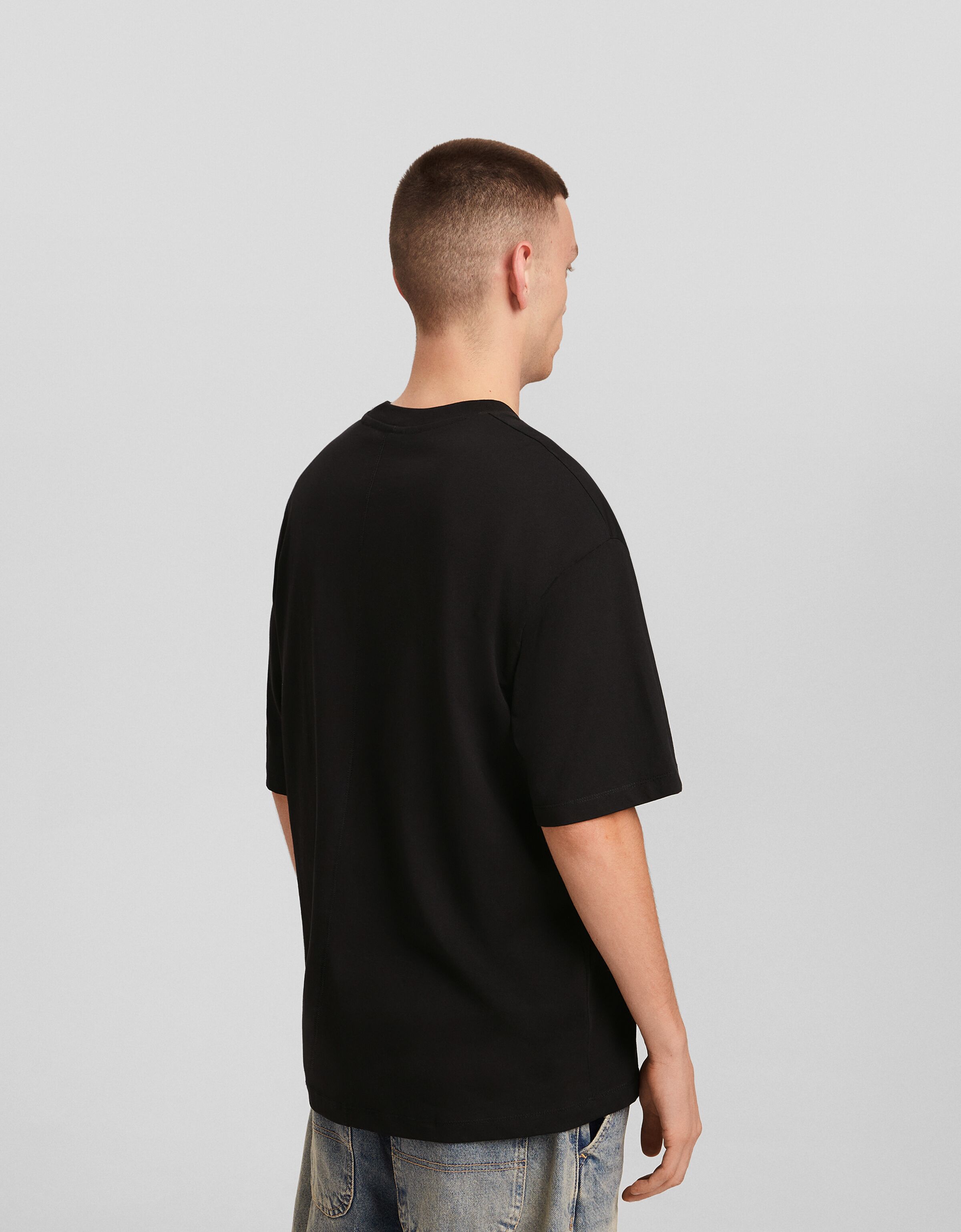 Camiseta manga corta oversize