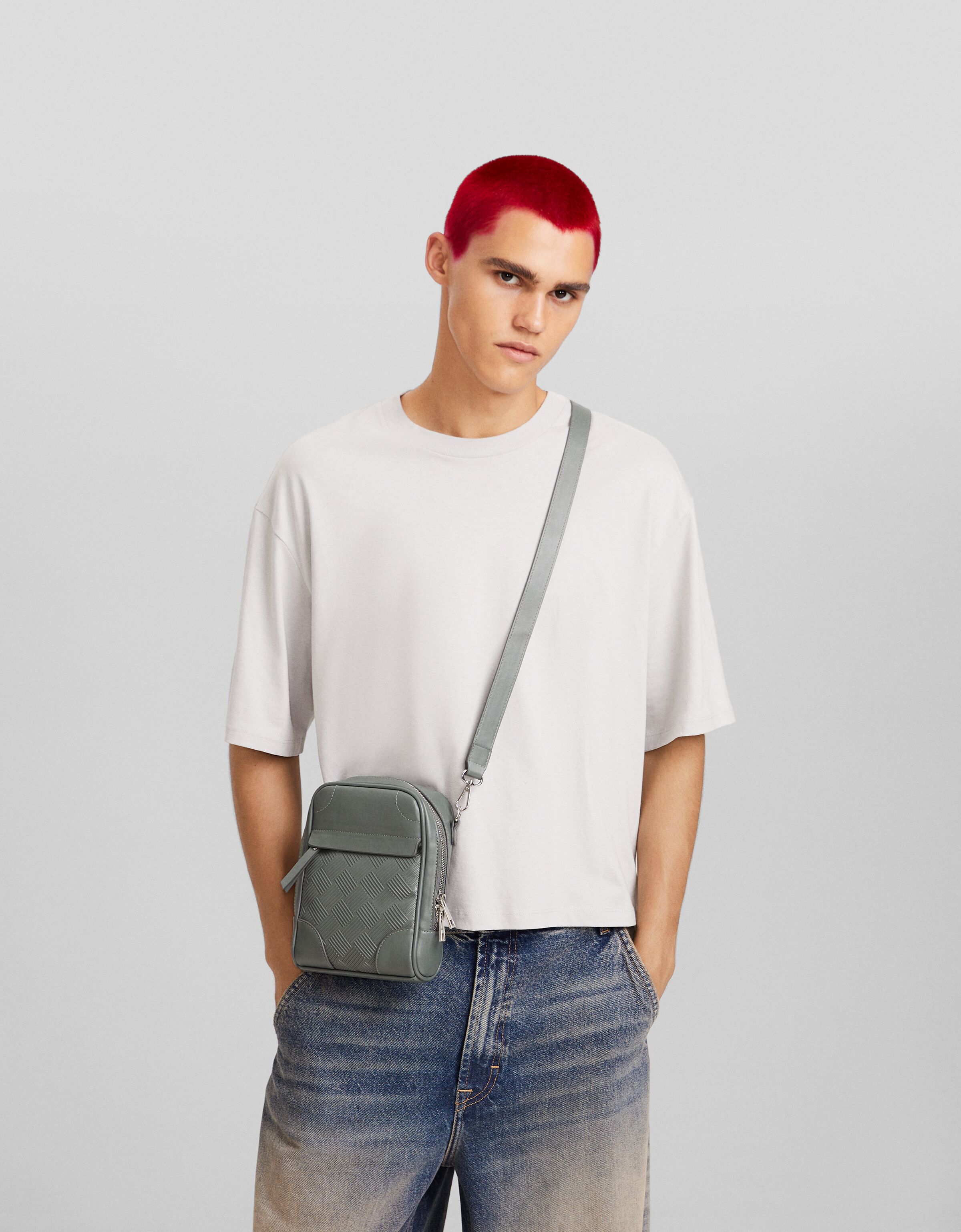 Bolso crossbody rectangular