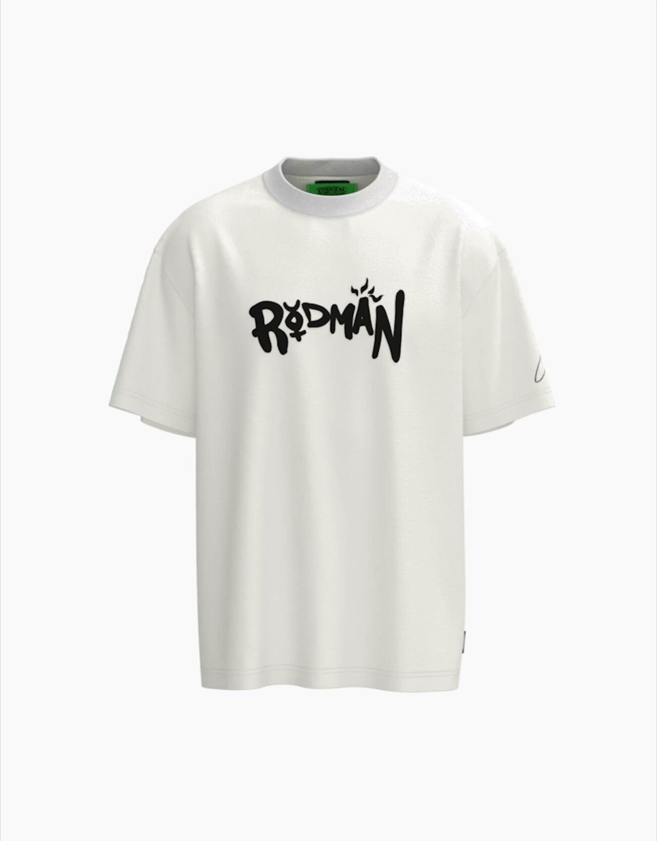 Camiseta DENNIS RODMAN X BERSHKA  manga corta boxy fit print