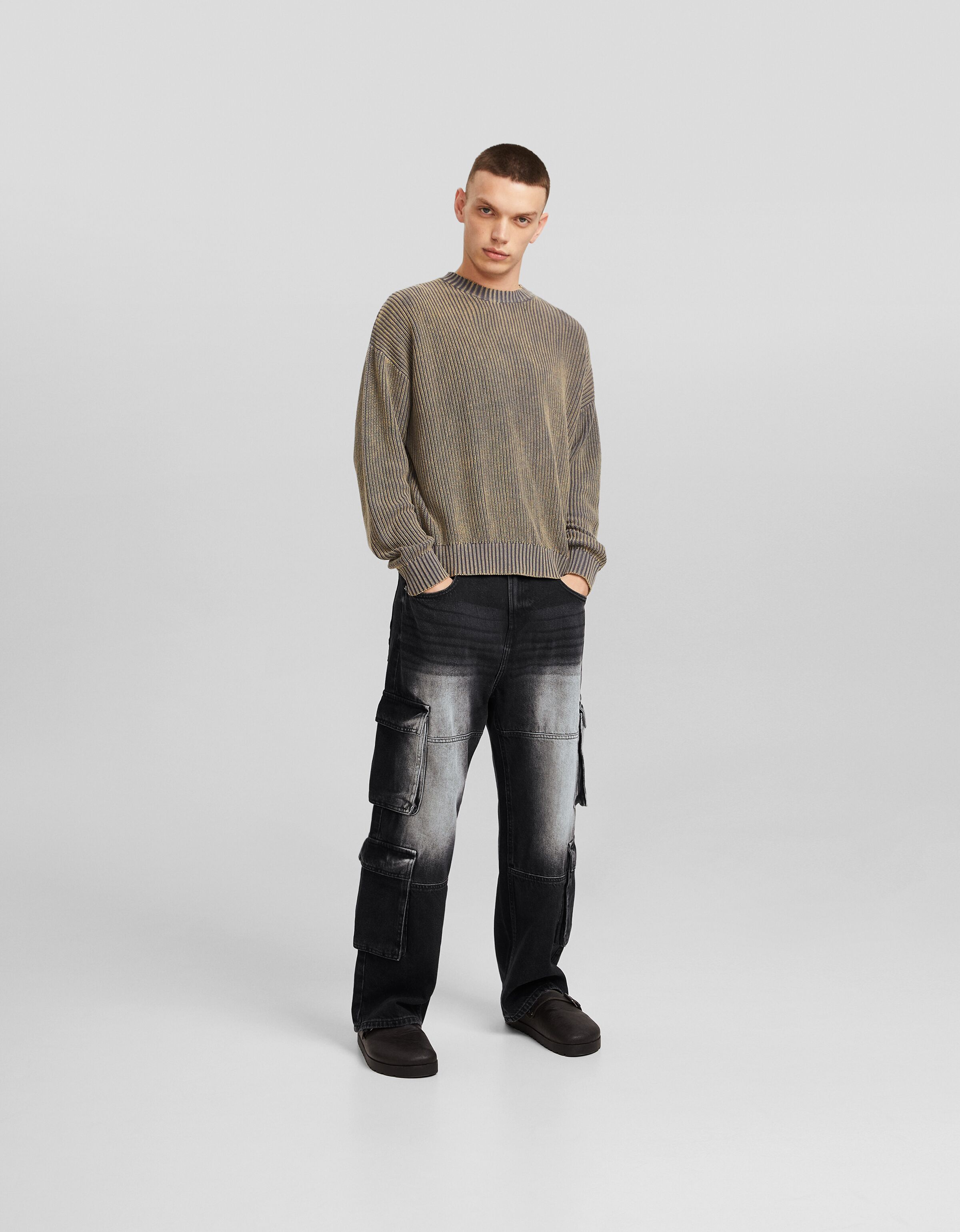 Jeans cargo baggy