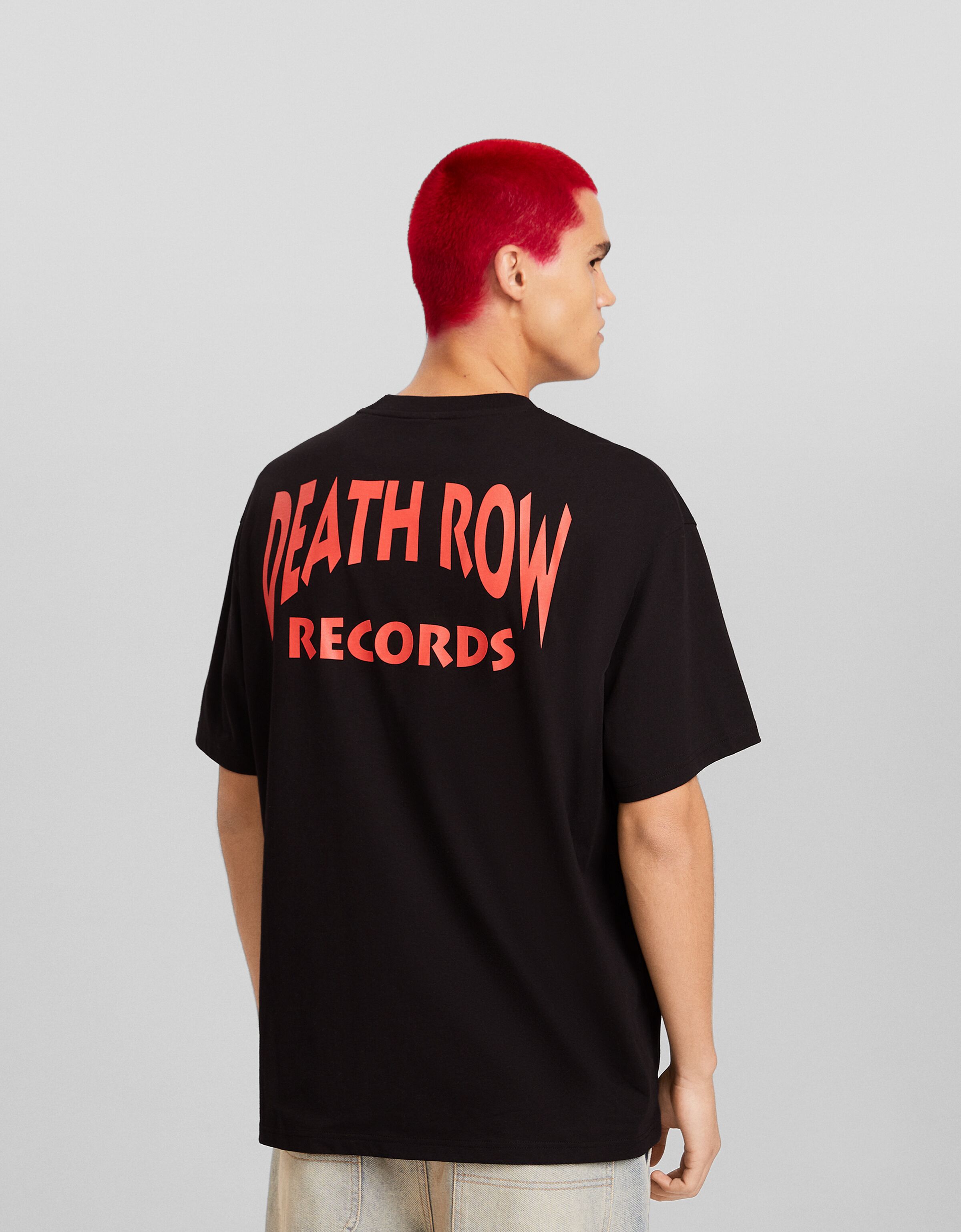 Camiseta Snoop Dogg manga corta oversize print