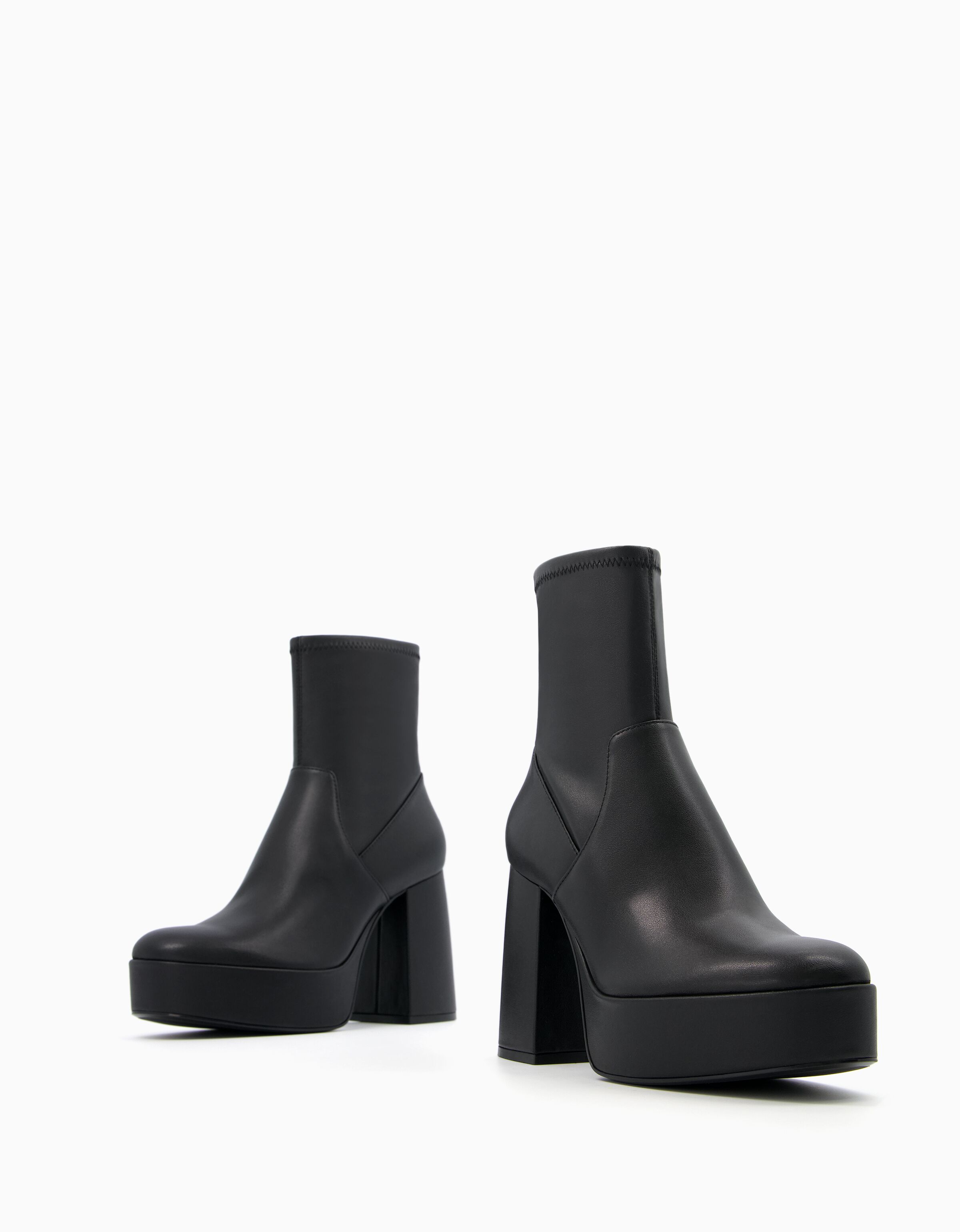 Botines tacón plataforma