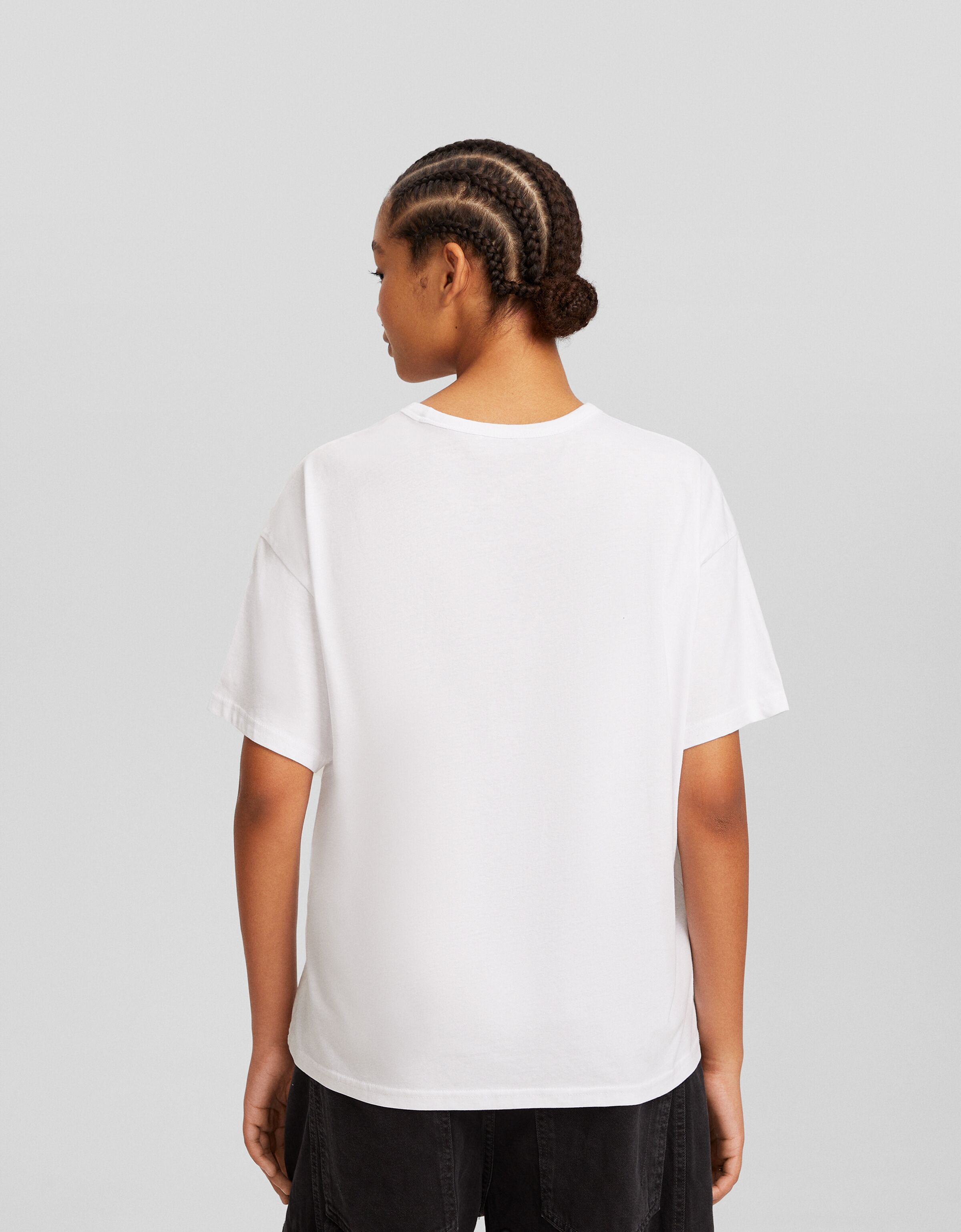 Camiseta manga corta oversize