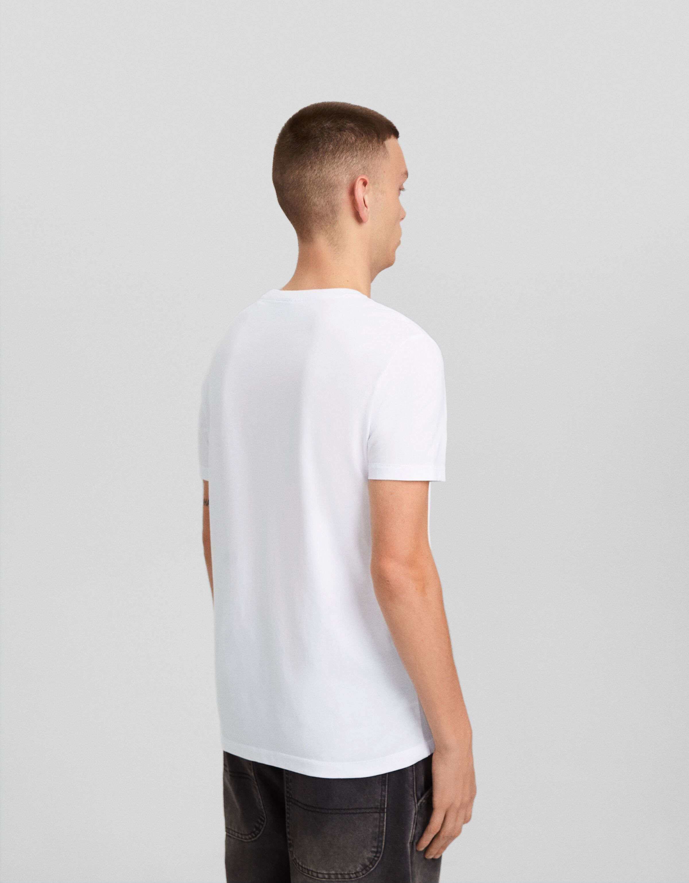 Camiseta manga corta regular fit