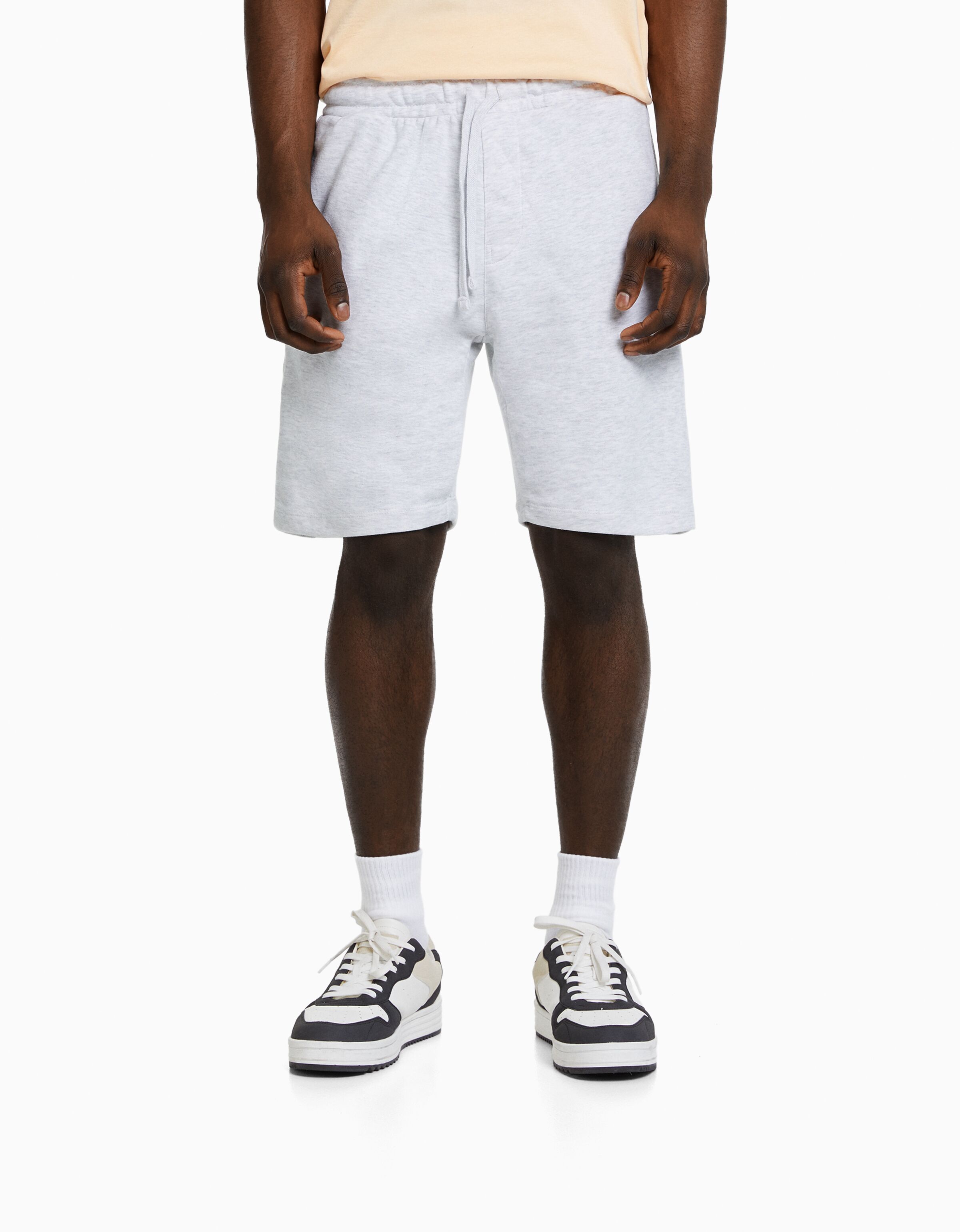 Bermuda básica felpa