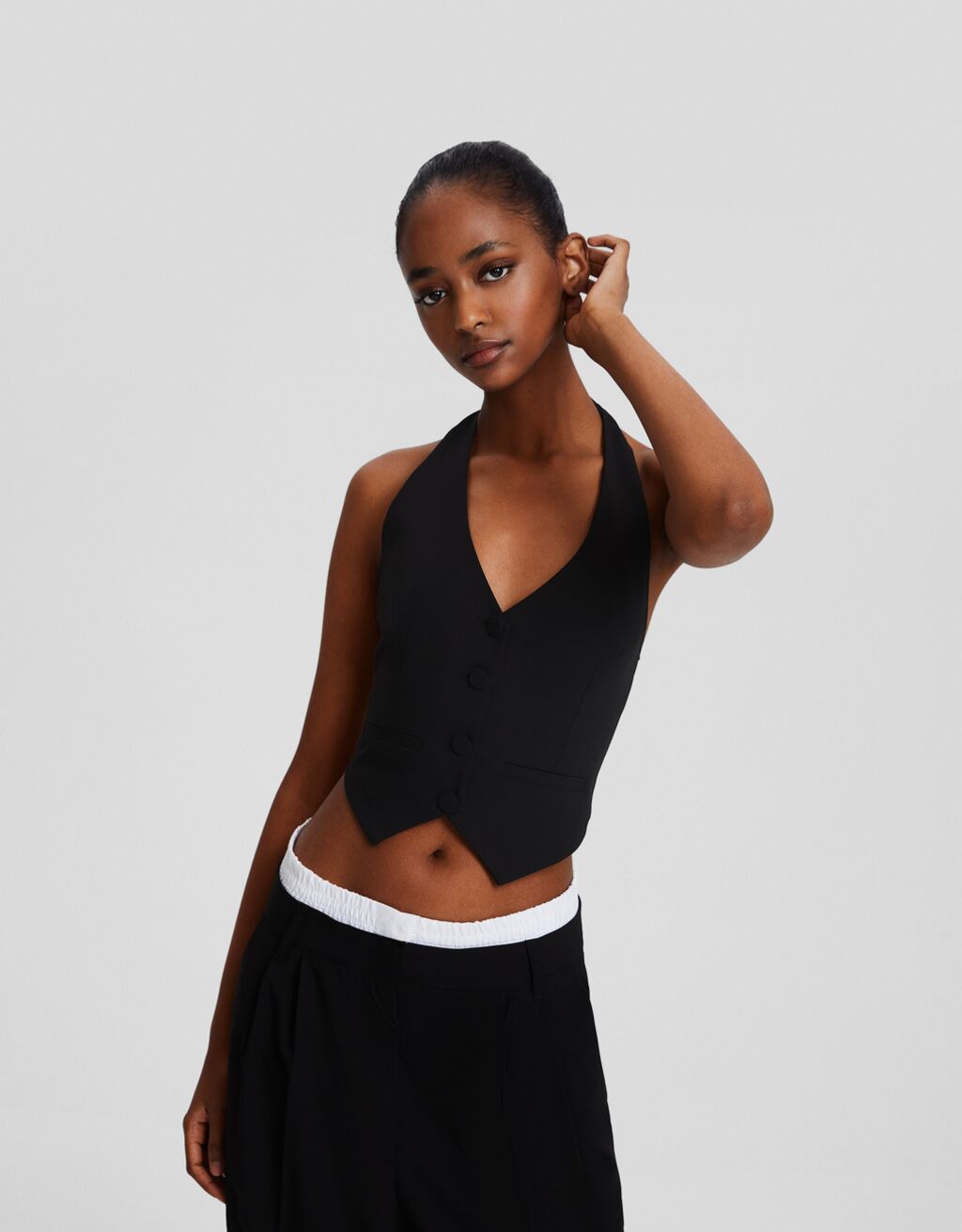 Chaleco tailoring halter