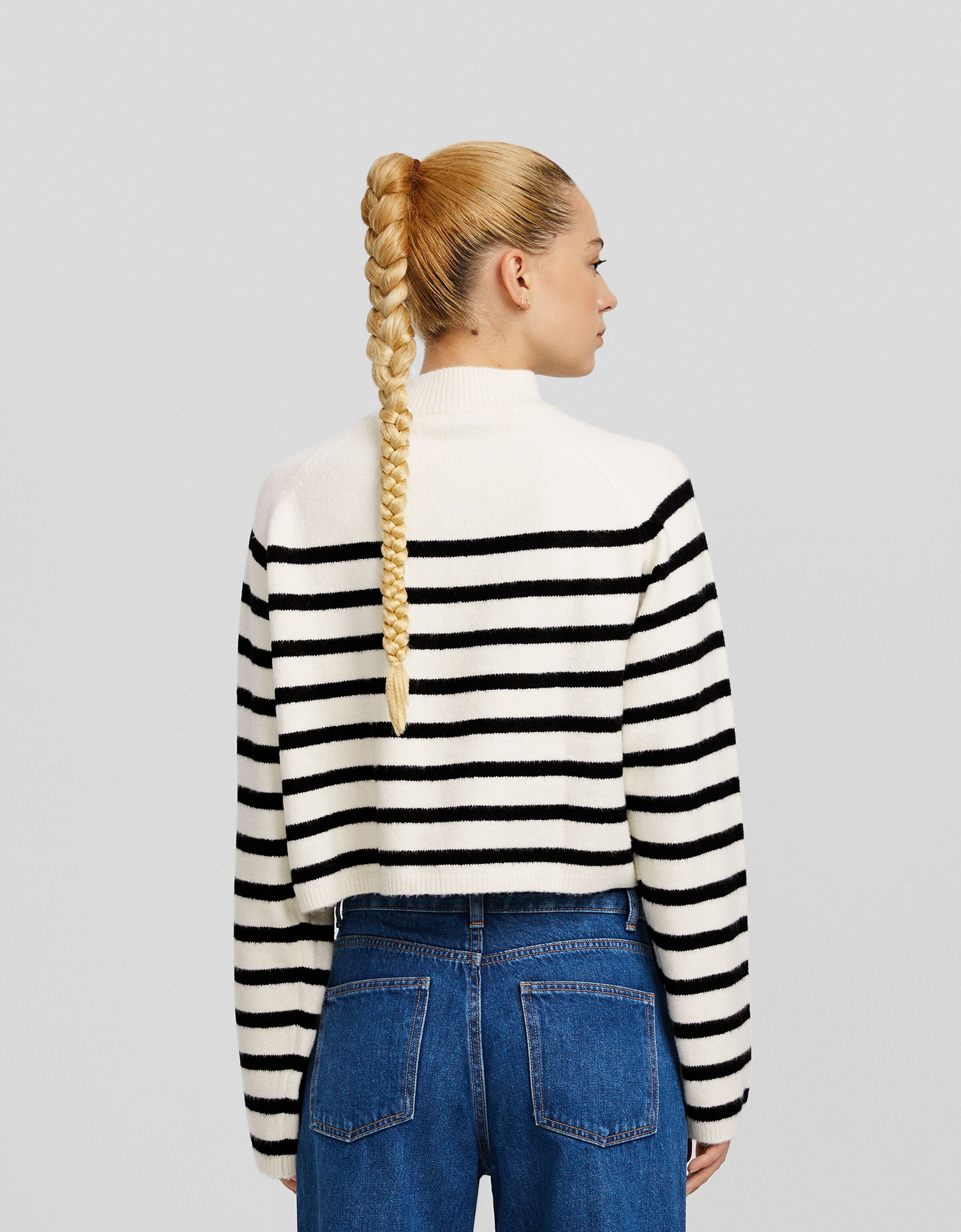 Jersey cuello perkins boxy fit