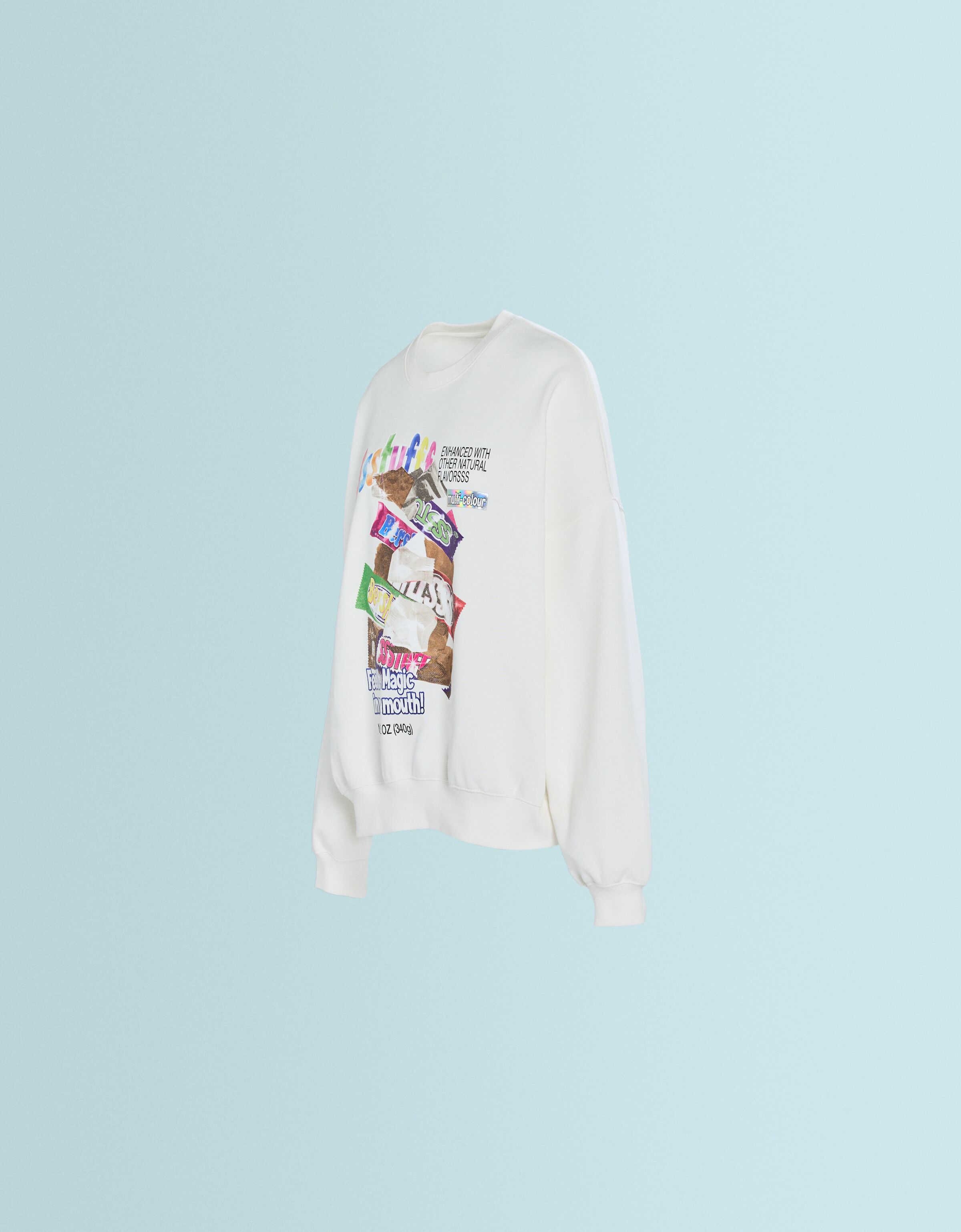 Sudadera SSSTUFFF X BERSHKA print efecto gloss