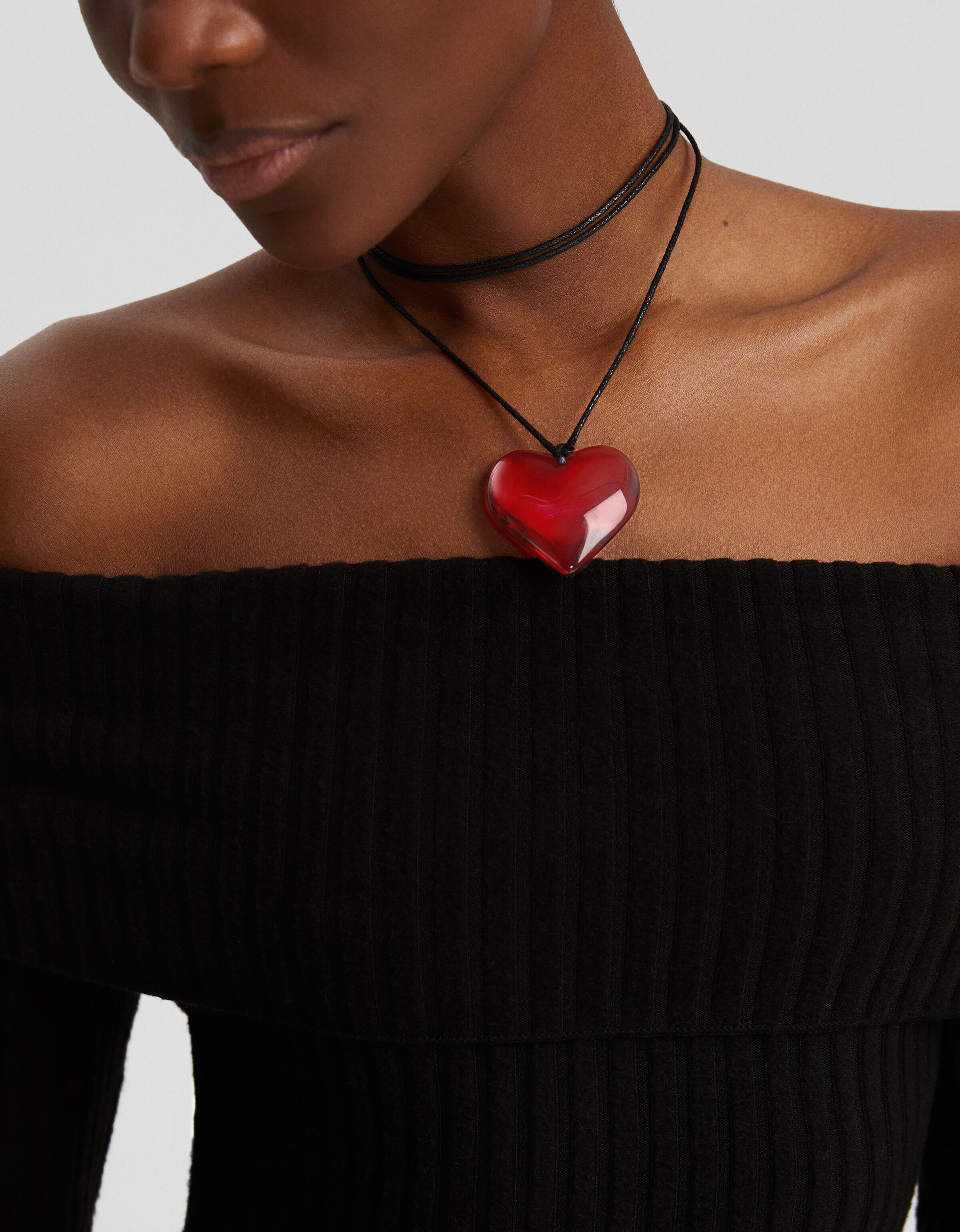 Collar corazón