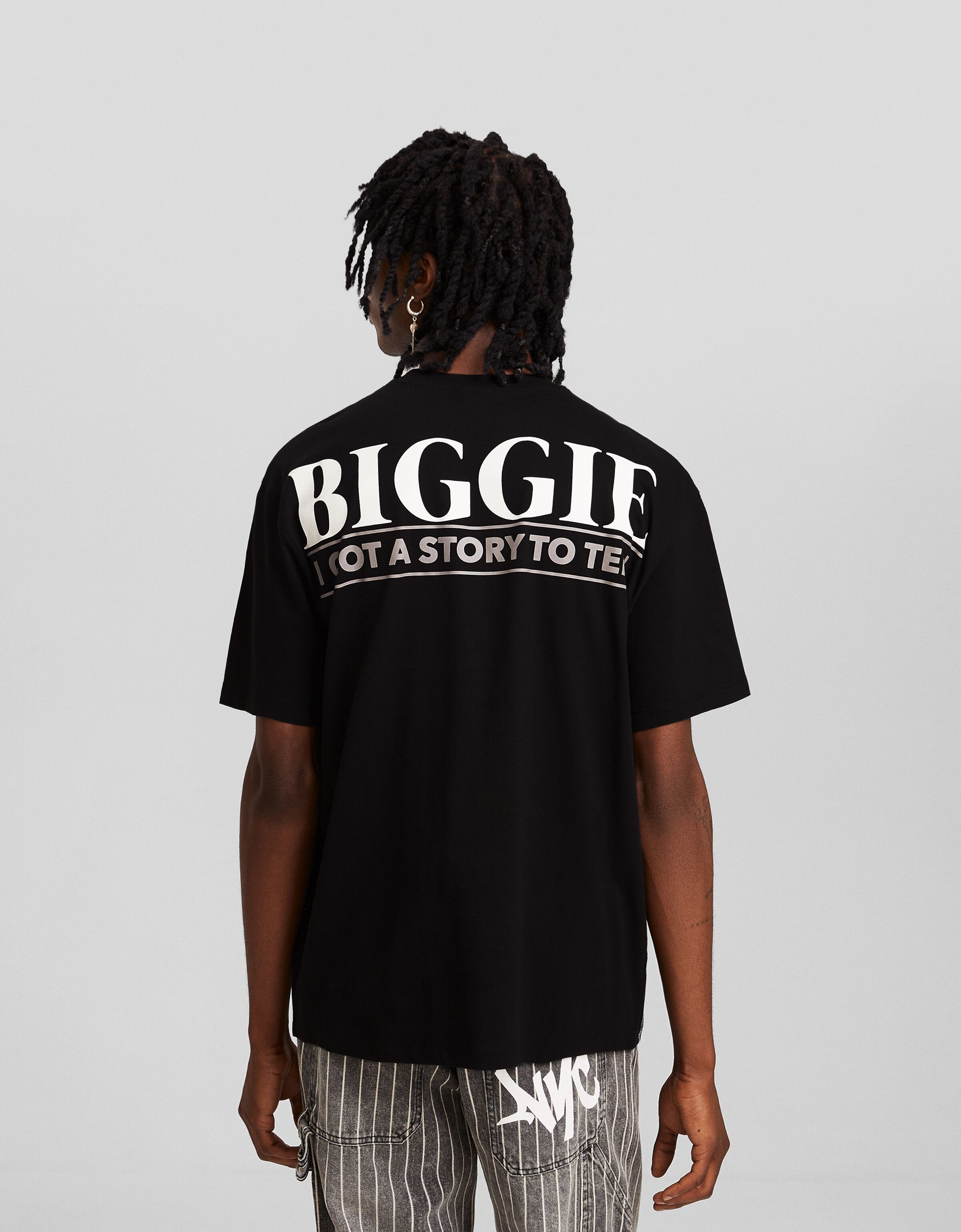 Camiseta The Notorious B.I.G. manga corta print